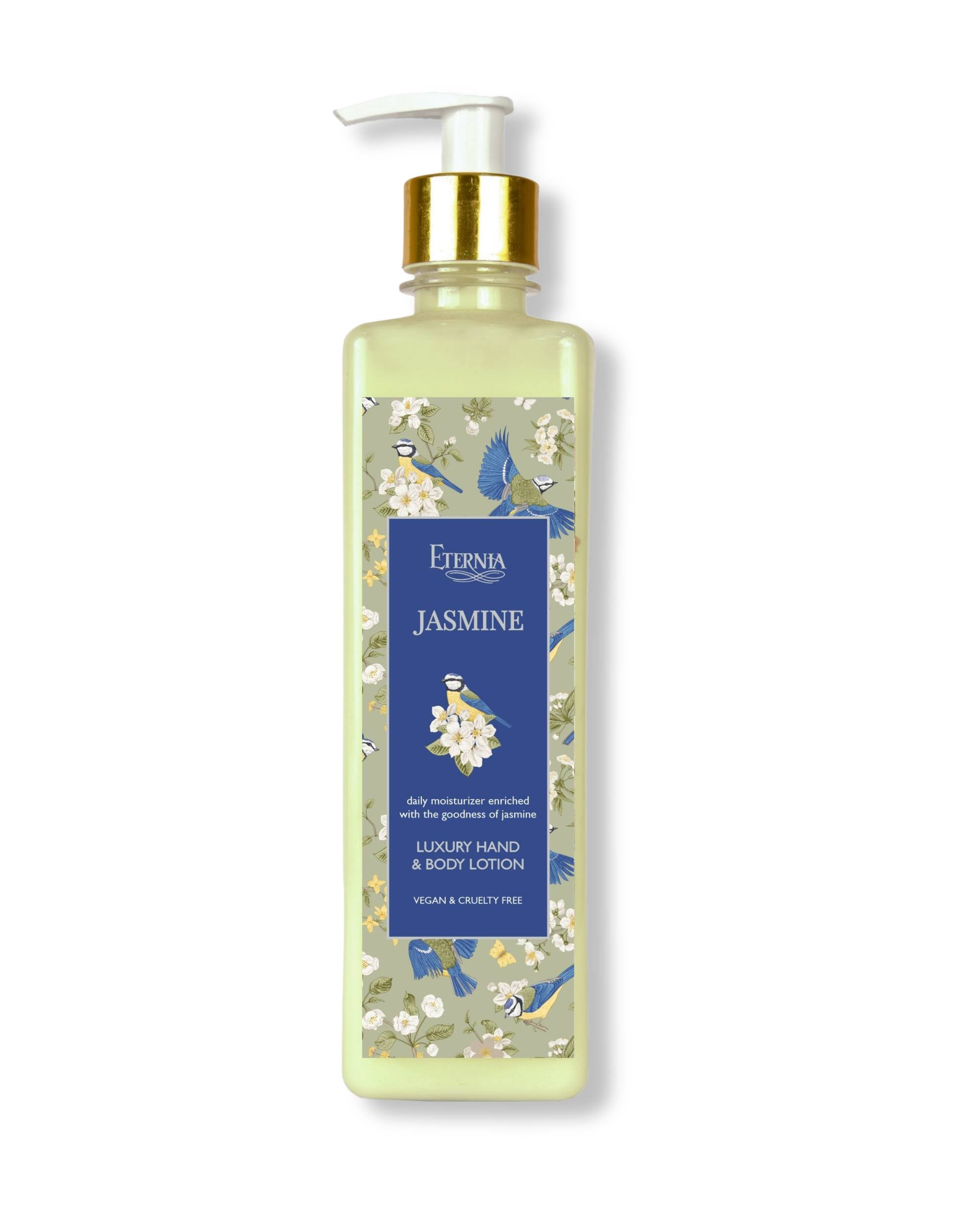 Eternia® Jasmine Hand & Body Lotion - Vegan & Cruelty-Free Daily Moisturizer - 500ml
