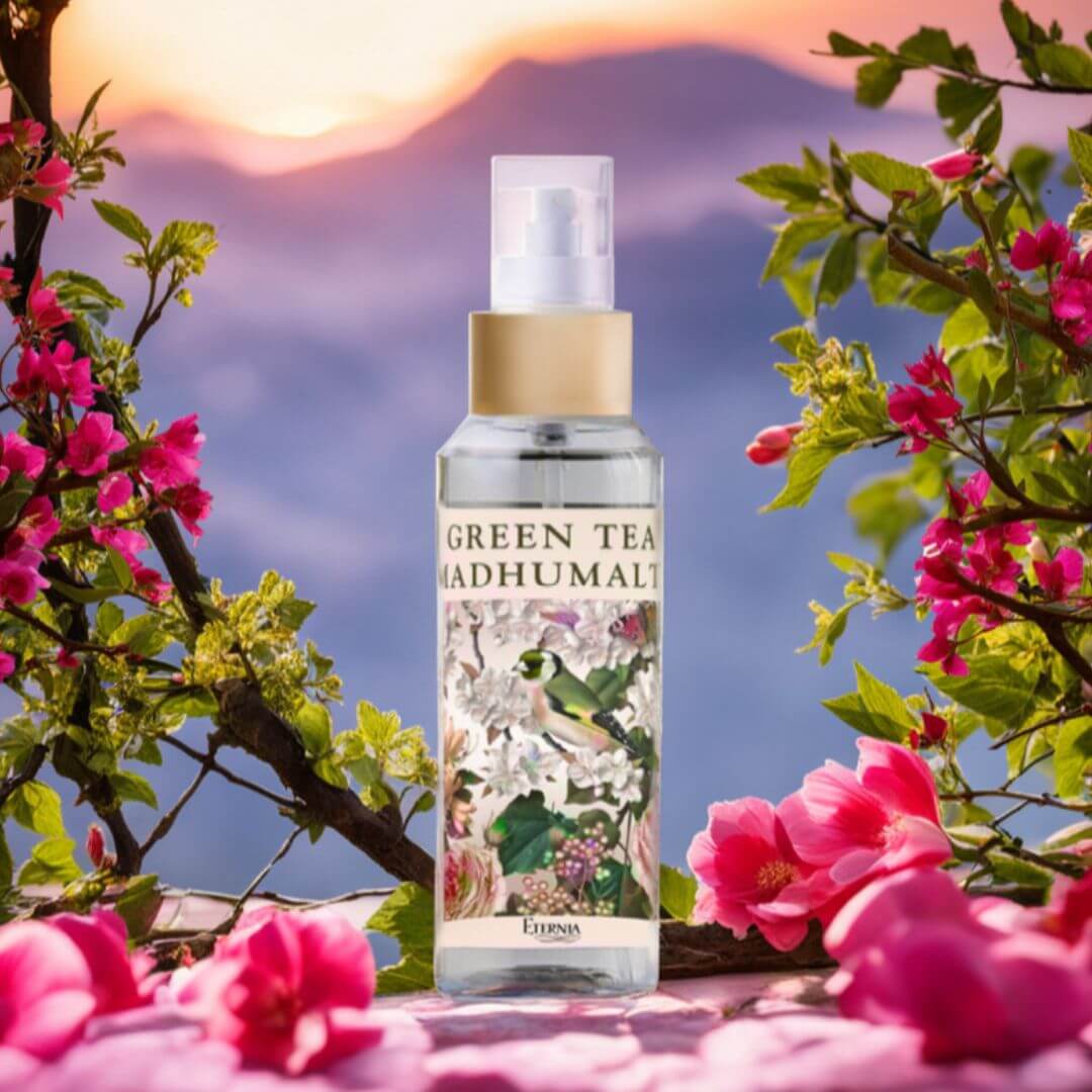 Eternia® Green Tea Madhumalti – Indian Wildflower Tea Perfume | Fresh, Climbing Blossom Aroma