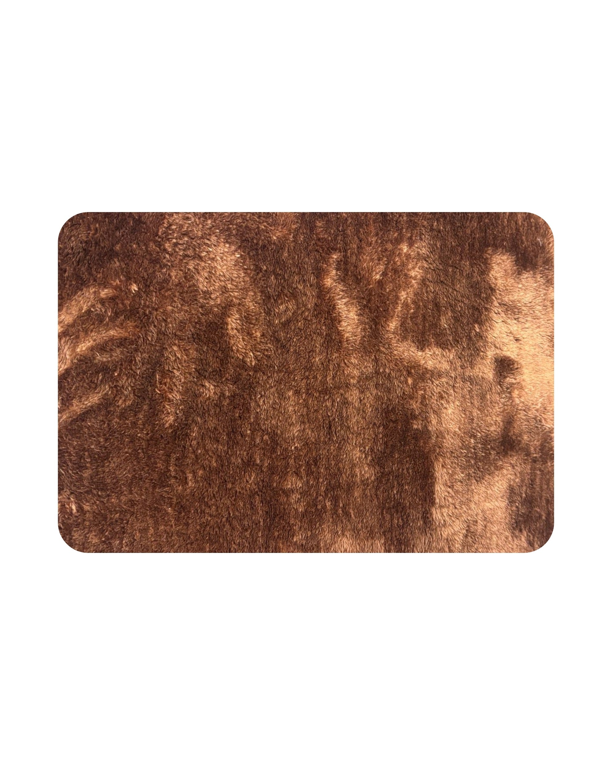 Premsons® Super Soft Anti-Skid Bath Mat – Ultra Absorbent & Plush Rectangular Rug for Bathroom, Quick-Dry, Machine Washable, Comfortable & Durable (40x60 cm, Chocolate Brown)