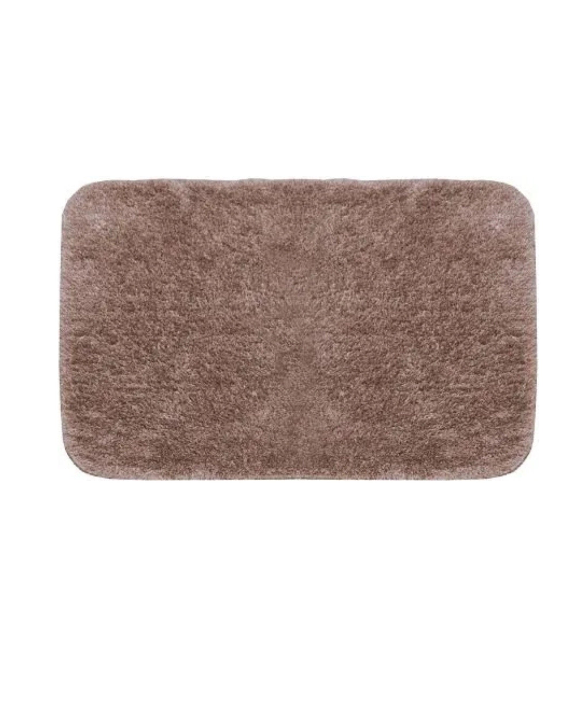Premsons® Super Soft Anti-Skid Bath Mat – Ultra Absorbent & Plush Rectangular Rug for Bathroom, Quick-Dry, Machine Washable, Comfortable & Durable (40x60 cm, Mocha Mousse Brown)