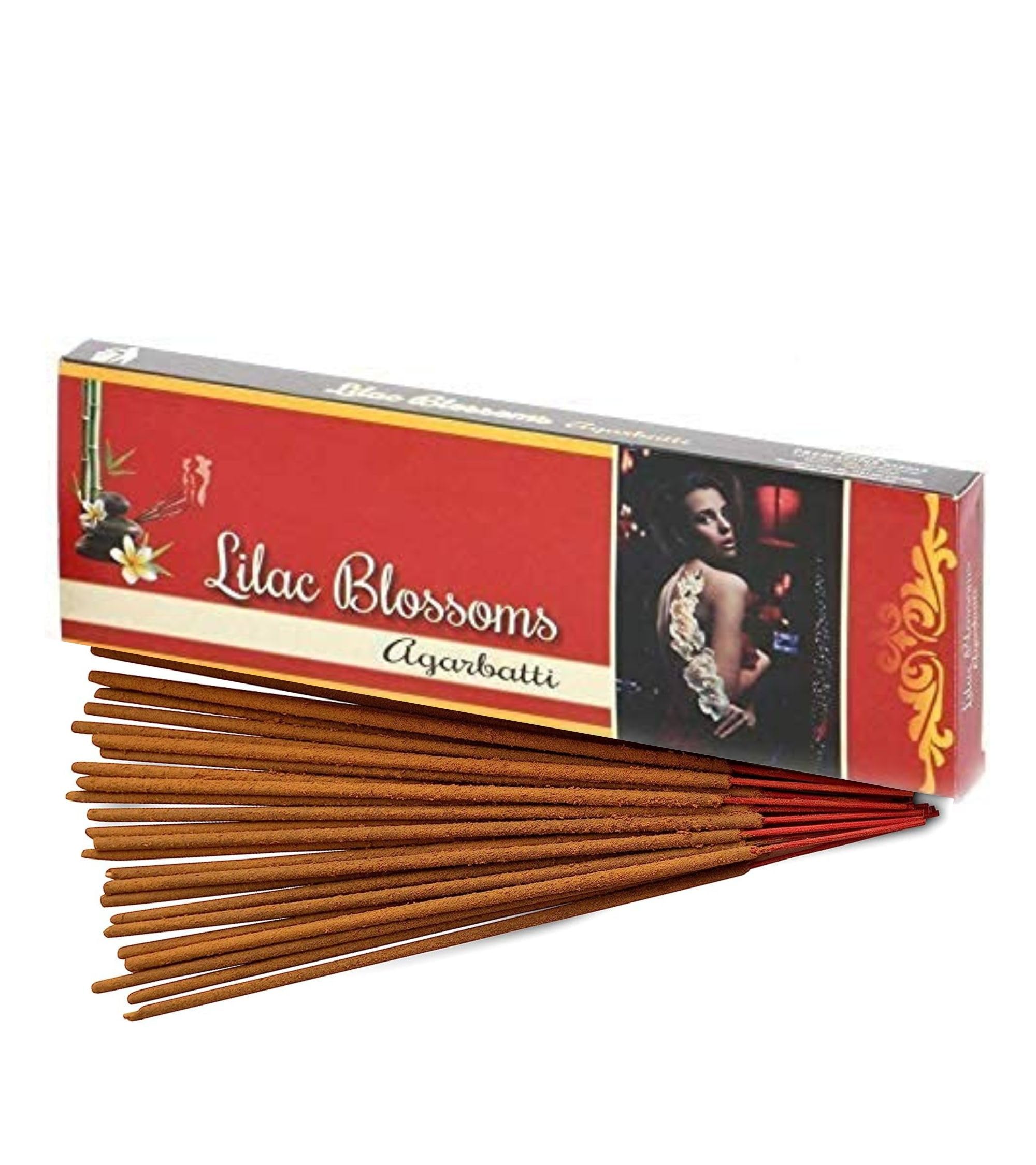 Premsons® Lilac Blossoms Scent of Burning Incense Sticks with Fragrances for Aromatic Environment Agarbatti- (Pack of-3)