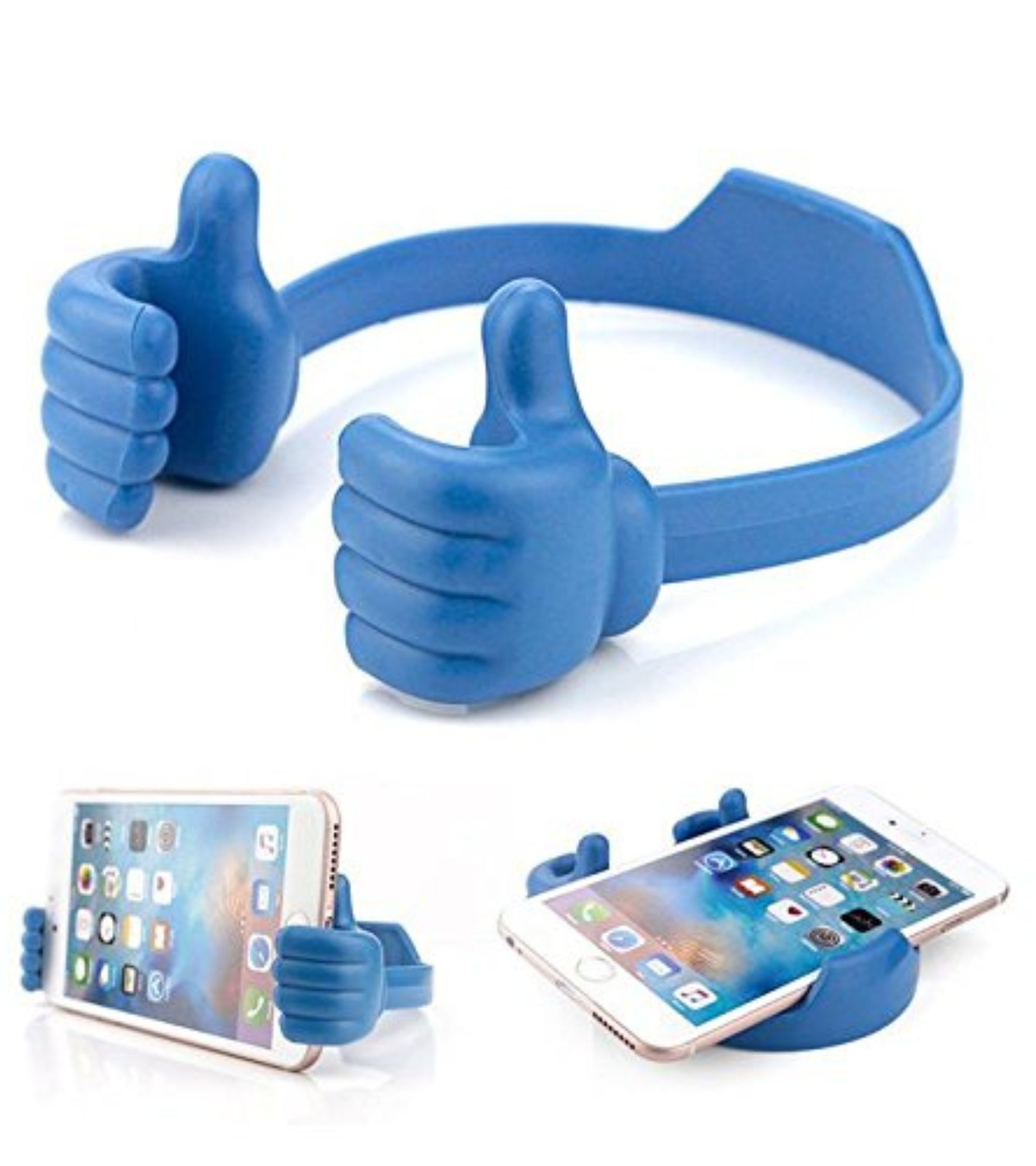 Premsons® OK Hand Shaped Mobile Stand – Universal Holder for Smartphones & Tablets | Sturdy & Cute Desk Accessory for Home, Office, Study Table