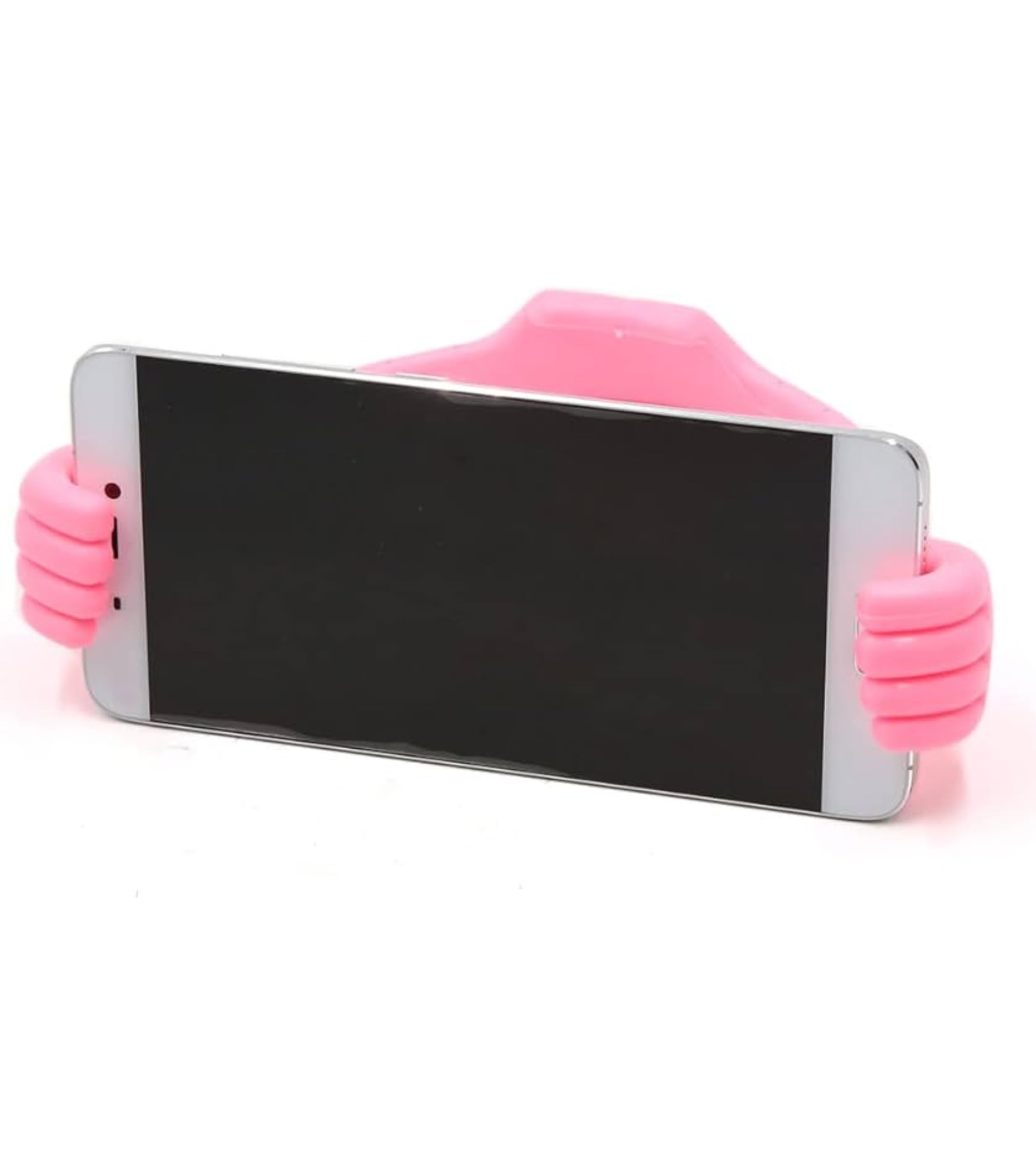 Premsons® OK Hand Shaped Mobile Stand – Universal Holder for Smartphones & Tablets | Sturdy & Cute Desk Accessory for Home, Office, Study Table