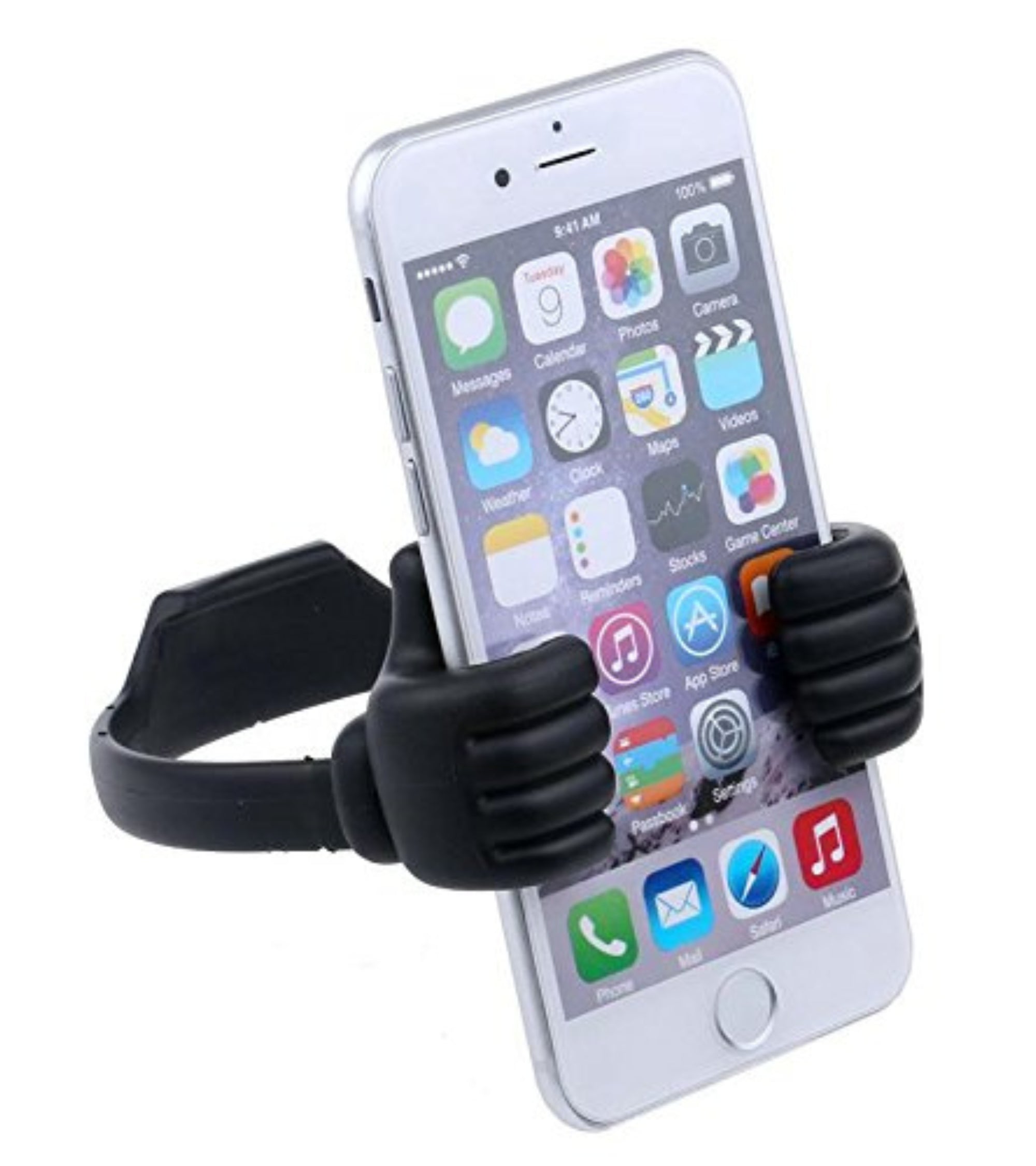 Premsons® OK Hand Shaped Mobile Stand – Universal Holder for Smartphones & Tablets | Sturdy & Cute Desk Accessory for Home, Office, Study Table