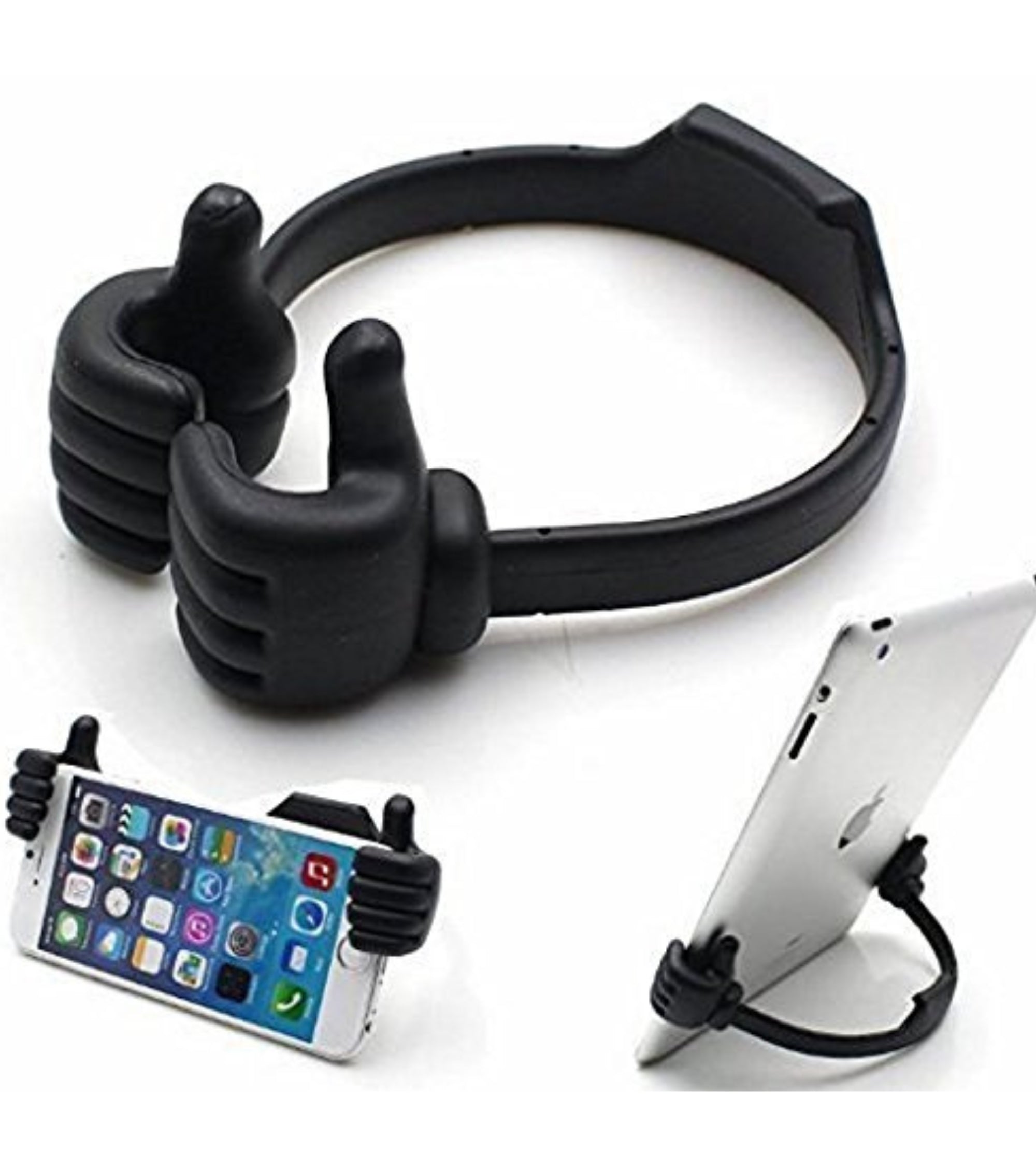 Premsons® OK Hand Shaped Mobile Stand – Universal Holder for Smartphones & Tablets | Sturdy & Cute Desk Accessory for Home, Office, Study Table