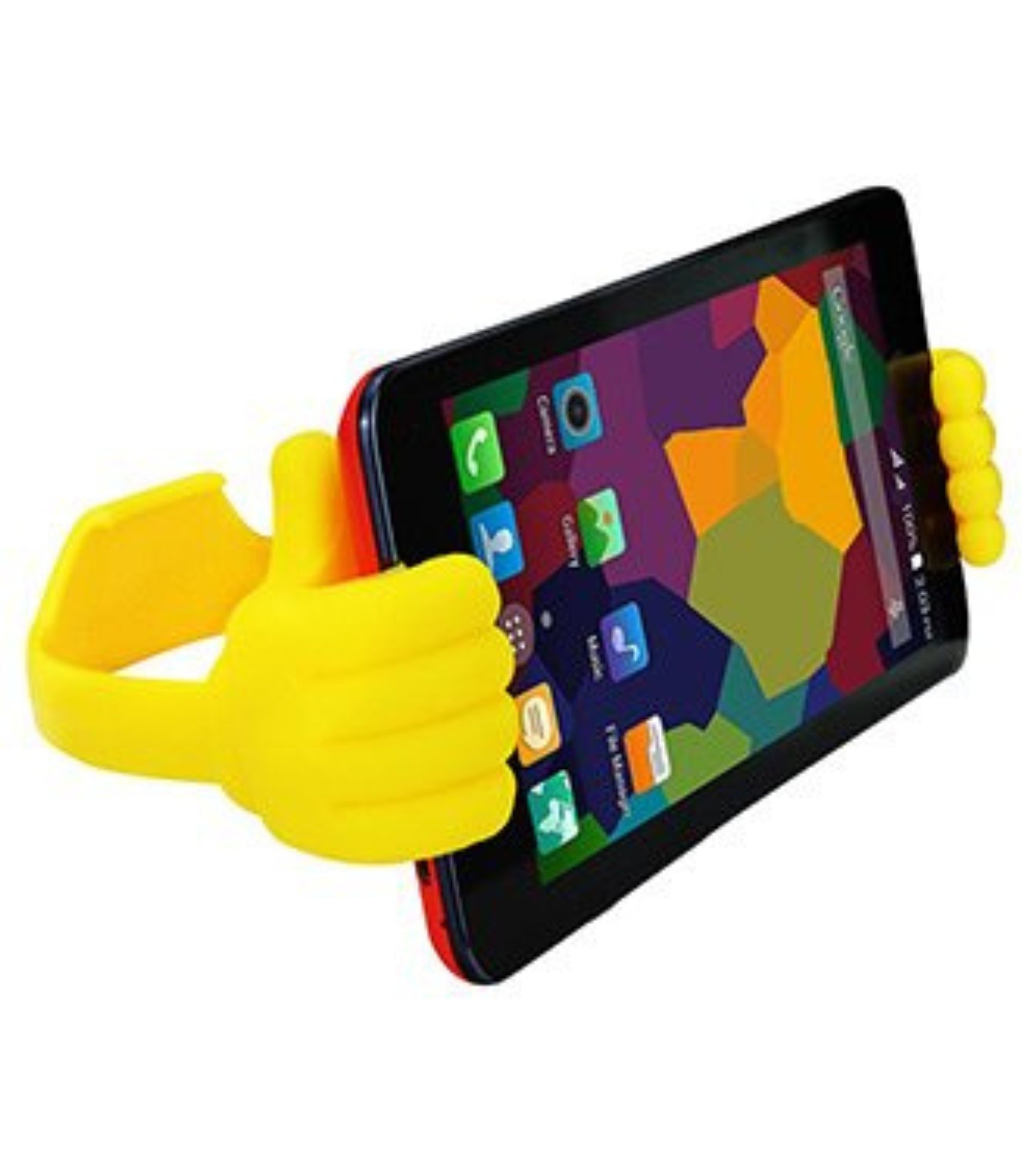 Premsons® OK Hand Shaped Mobile Stand – Universal Holder for Smartphones & Tablets | Sturdy & Cute Desk Accessory for Home, Office, Study Table