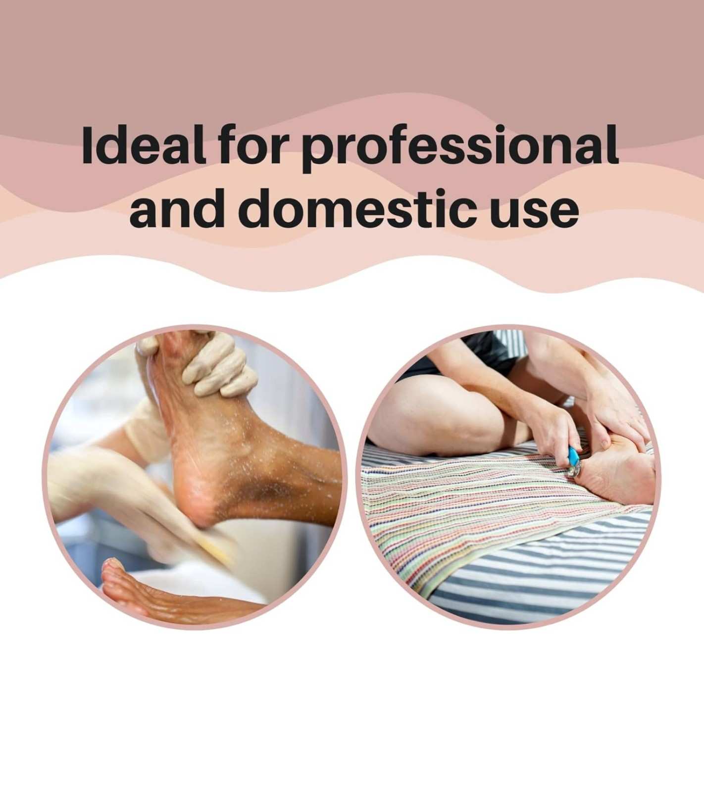 Professional Stainless Steel Laser Foot Scraper – Callus Remover & Hard Skin Filer for Men & Women, Pedicure Foot Scrubber Tool