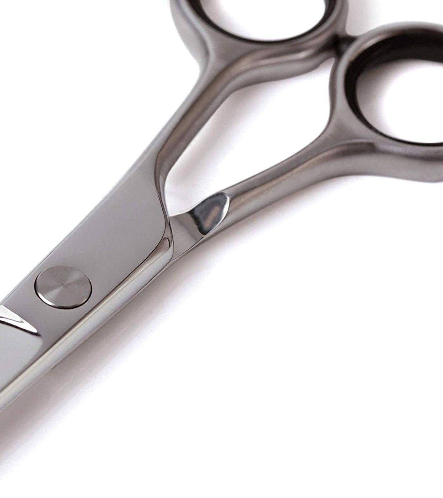 Barber Scissors - Professional Heat Treated Stainless Steel Shears for Hairdressing, Cutting & Styling