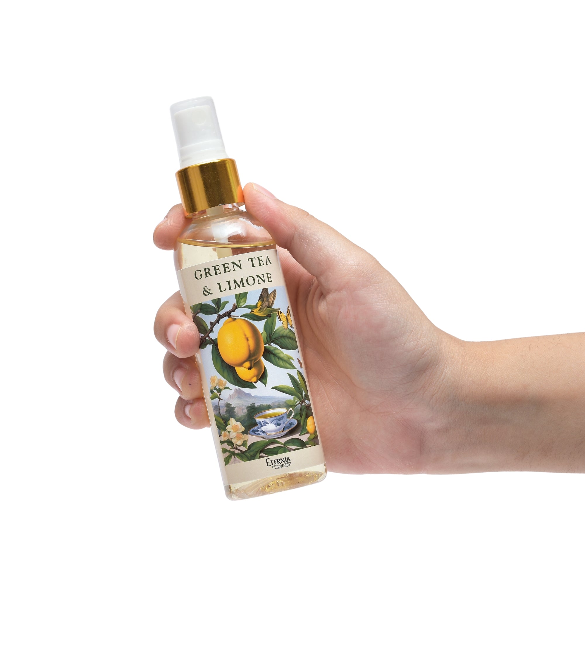 Eternia® Green Tea Limone – Crisp Lemon Tea Fragrance Spray | Bright, Clean & Invigorating