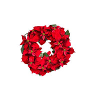 Premsons® Poinsettia Christmas Ornament – Mini Festive Floral Decoration