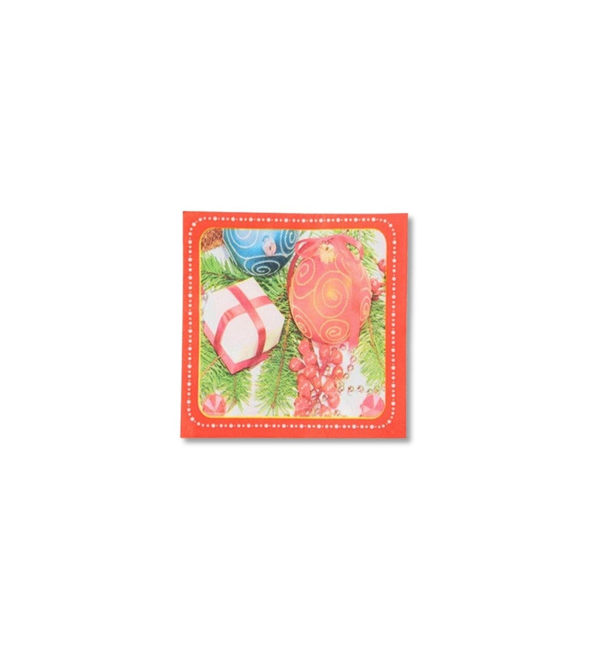Premsons® Ornament Print Paper Napkins – Festive Party Serviettes