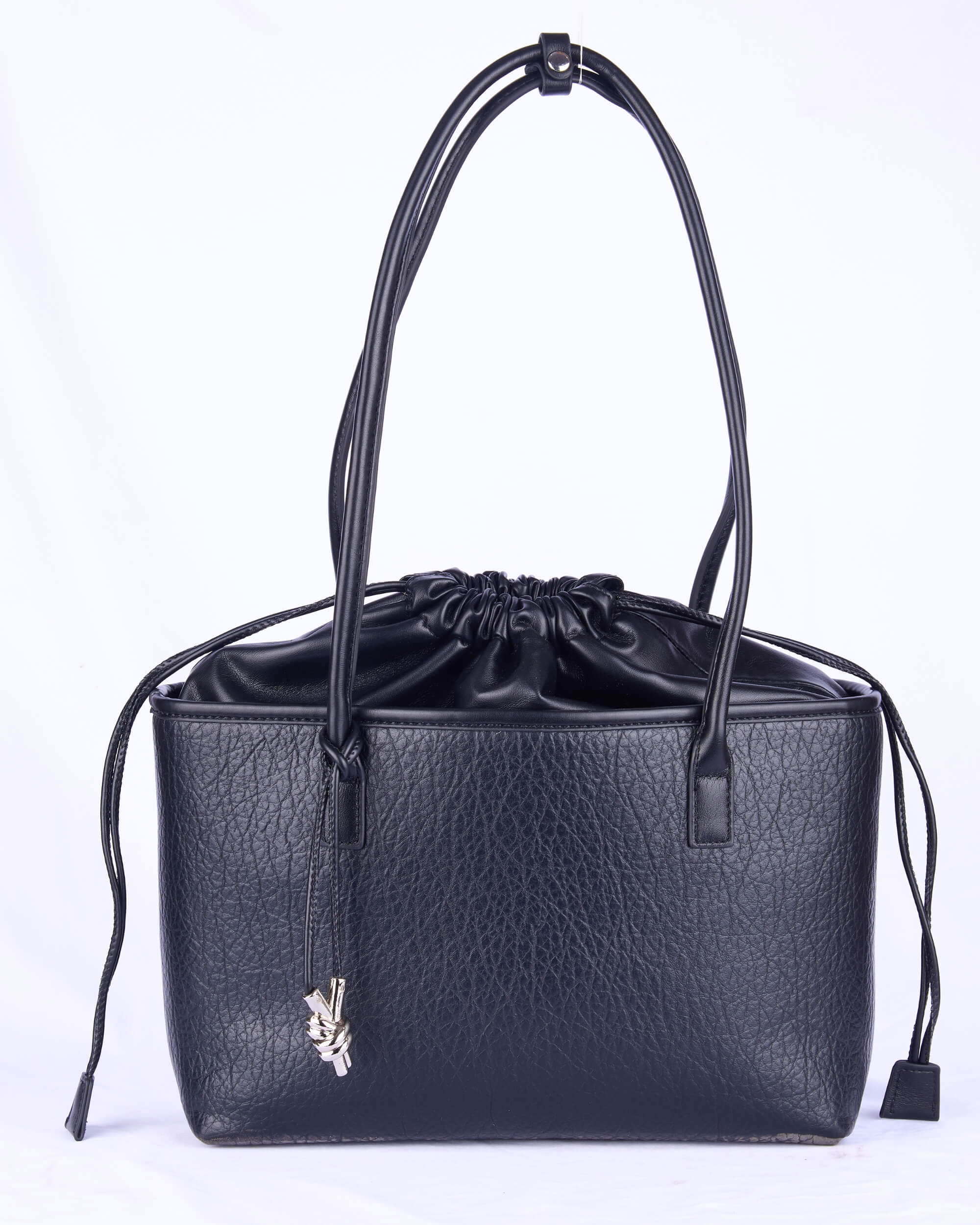 Eternia® Women's Shoulder Bag – Elegant and Spacious Faux Leather Shoulder Handbag with Adjustable Drawstring Closure – Stylish Everyday Purse for Work, Travel, and Casual Outings