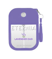 Eternia® Hand Sanitizer Spray - Hydrating Moisturizing Power Mist - Gentle on Skin, Quick-Drying Formula, Travel Friendly - Lavender Oud - 300+ Sprays - Pack of 2