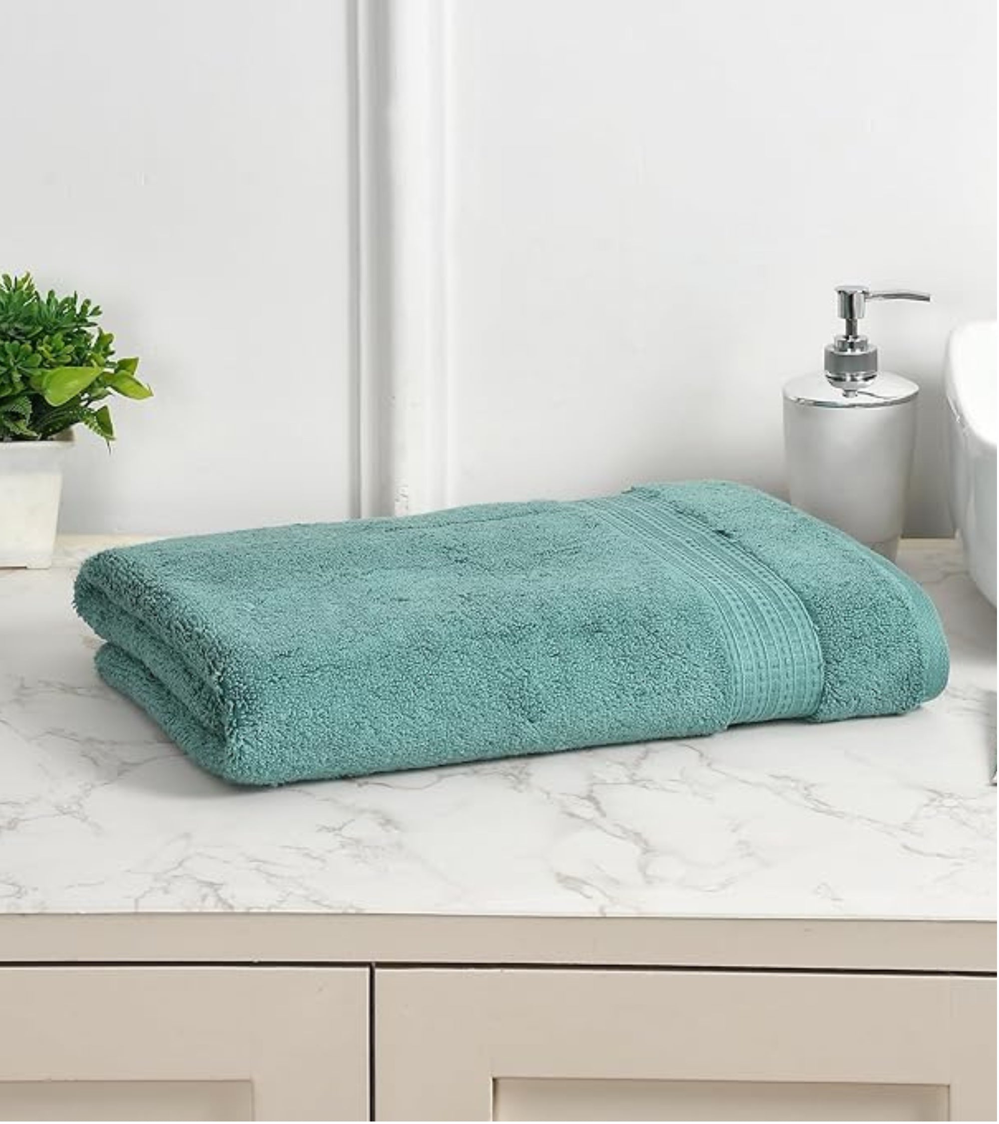 Premsons® Soft Cotton Bath Towel – Ultra-Absorbent & Quick Drying Towel for Daily Bathroom Use, Travel & Spa – Plush & Comfortable Towel for Men & Women