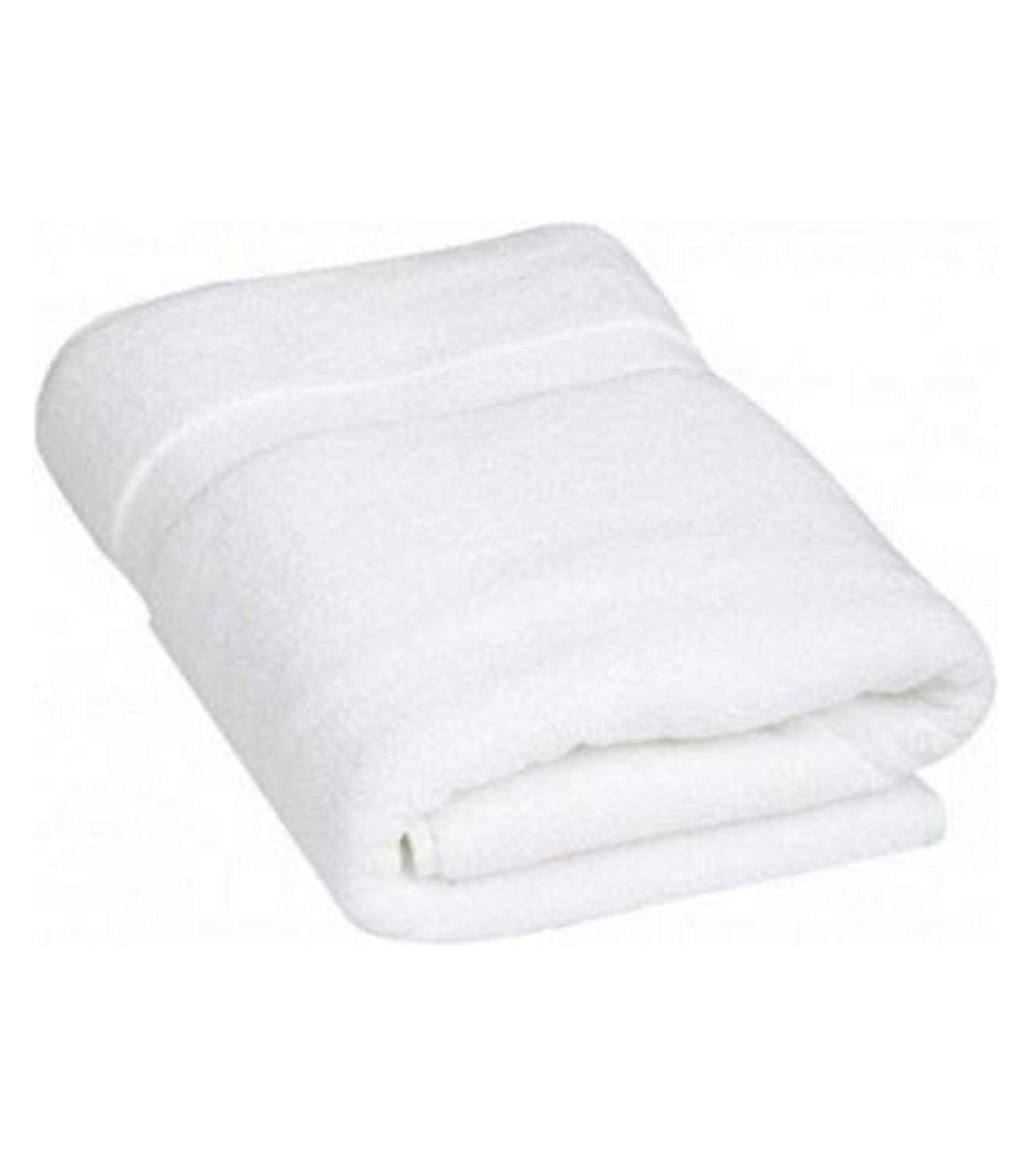 Premsons® Soft Cotton Bath Towel – Ultra-Absorbent & Quick Drying White Towel for Bathroom, Spa, Salon & Travel – Premium Lightweight Towel for Daily Use