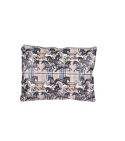 Eternia® Multipurpose Organizer Pouch – Wild Horses Printed | Stylish Artificial Leatherette Travel, Cosmetic & Stationery Bag for Office & Daily Use