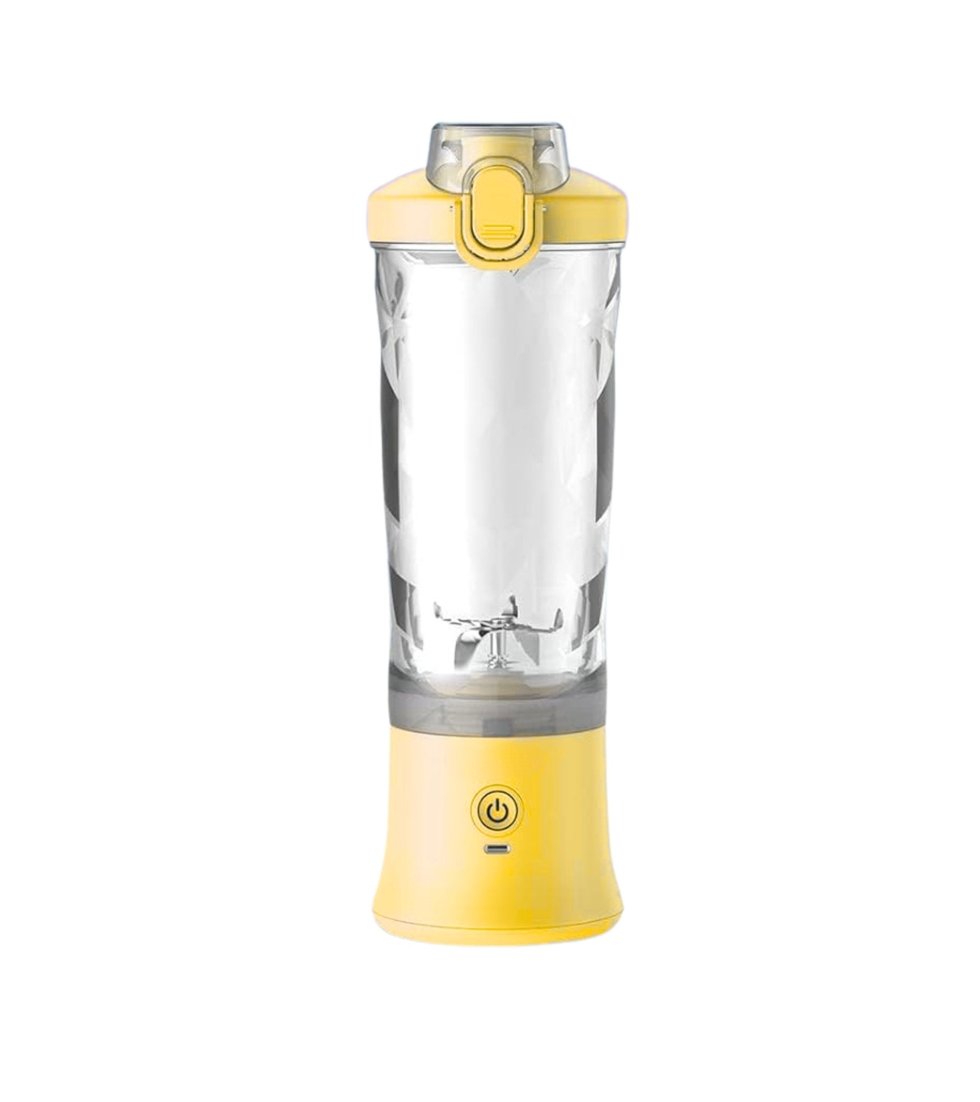 Mix & Go® Portable Blender Juicer – USB Rechargeable Smoothie Maker with 6 Blades, 380ml Capacity, 2000mAh Battery – Waterproof Mini Blender for Travel, Gym & Office