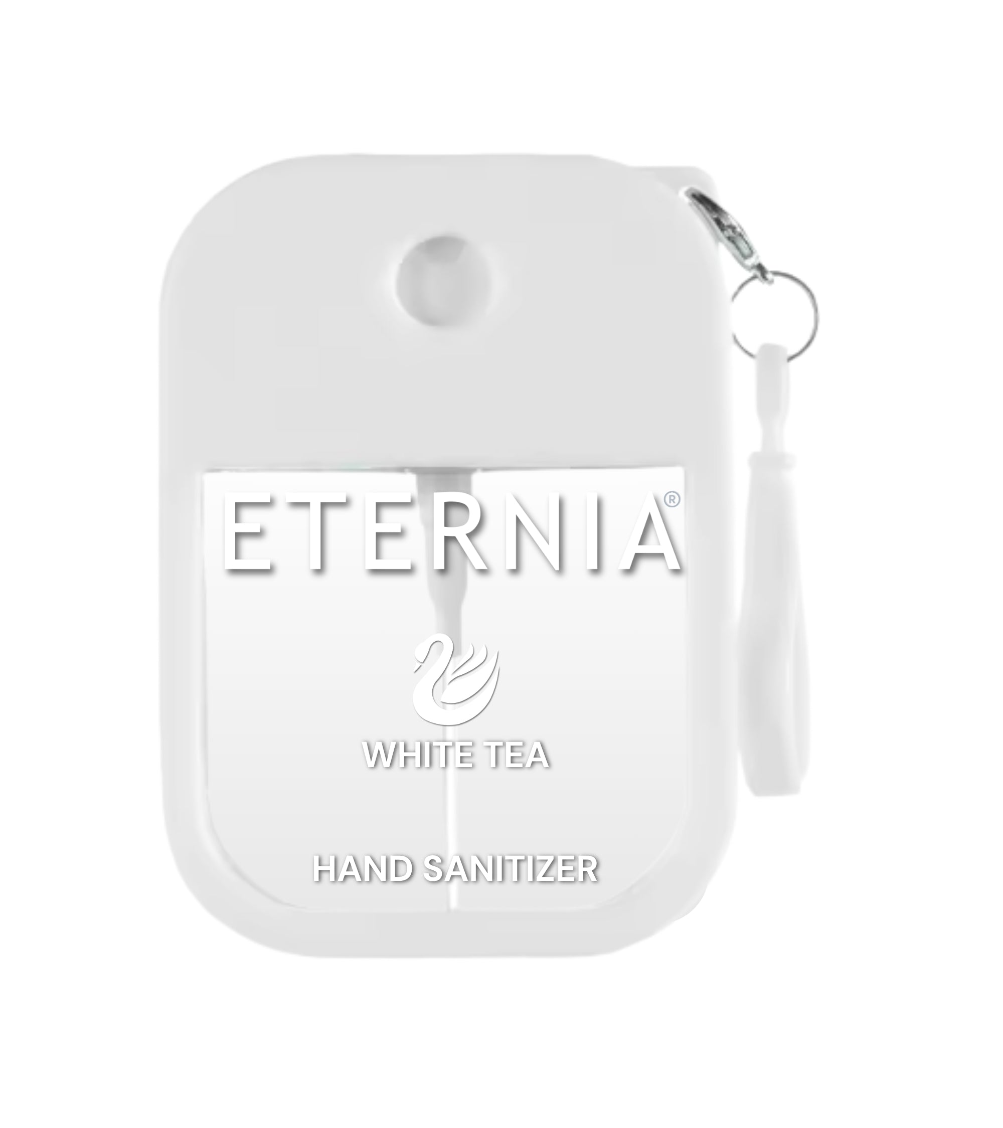 Eternia® Hand Sanitizer Spray - Hydrating Moisturizing Power Mist - Gentle on Skin, Quick-Drying Formula, Travel Friendly - White Tea - 300+ Sprays - Pack of 2