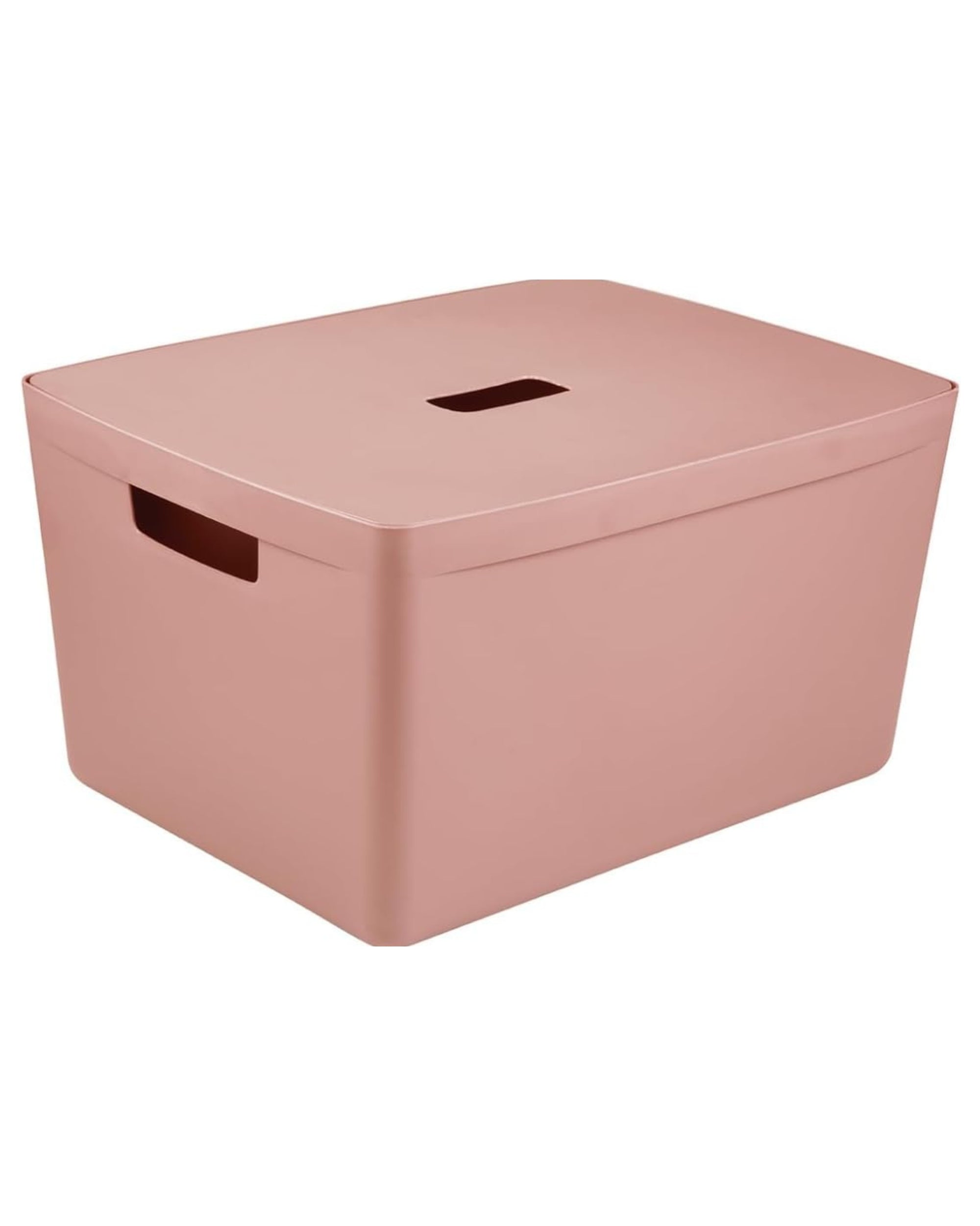 Premsons® 39 Ltr Plastic Storage Box with Lid – Multipurpose Organizer for Kitchen, Bedroom, Bathroom & Office – Stackable Storage Container for Clothes, Toys & Toiletries
