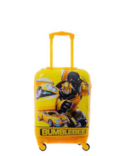Premsons® Transformers Bumblebee 28-Inch Hard Trolley Bag | Lightweight Travel Luggage for Kids with 360° Spinner Wheels & Telescopic Handle – Yellow