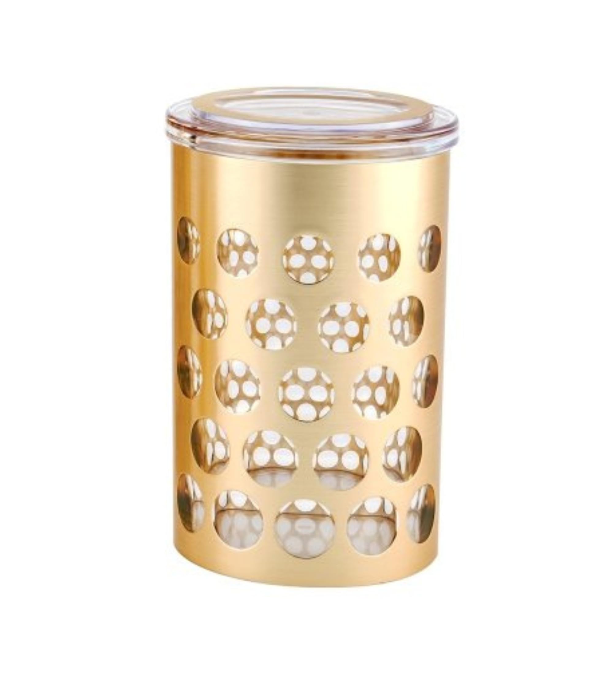 Premsons® Airtight Polka Dot Jar | Stylish Large Kitchen Storage Container for Tea, Sugar, Spices, Coffee & More