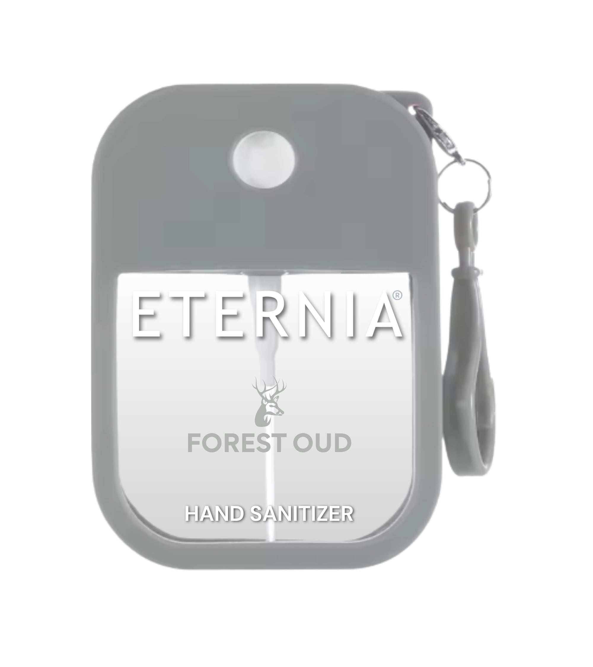 Eternia® Hand Sanitizer Spray - Hydrating Moisturizing Power Mist - Gentle on Skin, Quick-Drying Formula, Travel Friendly - Forest Oud - 300+ Sprays - Pack of 2