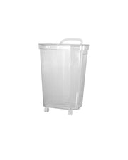 Premsons® Transparent Storage Bin with Wheels & Handles – Durable Multipurpose Organizer Box for Clothes, Toys & Home Storage