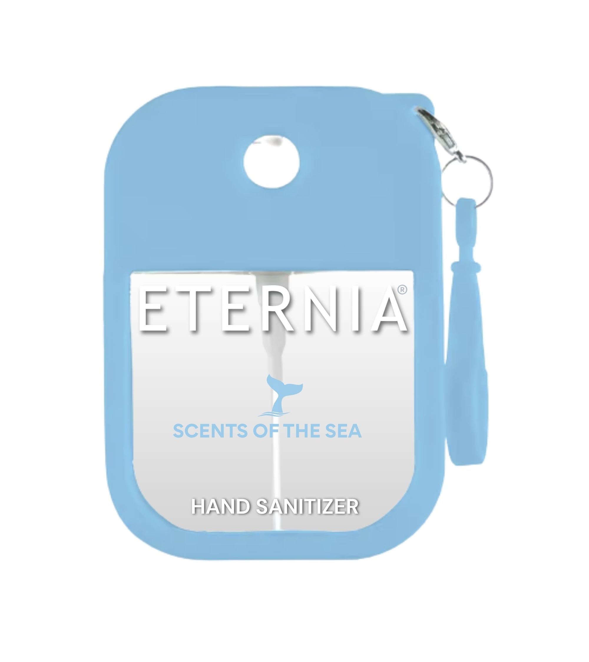 Eternia® Hand Sanitizer Spray - Hydrating Moisturizing Power Mist - Gentle on Skin, Quick-Drying Formula, Travel Friendly - Scents of the Sea - 300+ Sprays - Pack of 2