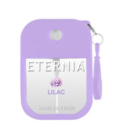 Eternia® Hand Sanitizer Spray - Hydrating Moisturizing Power Mist - Gentle on Skin, Quick-Drying Formula, Travel Friendly - Lilac - 300+ Sprays - Pack of 2