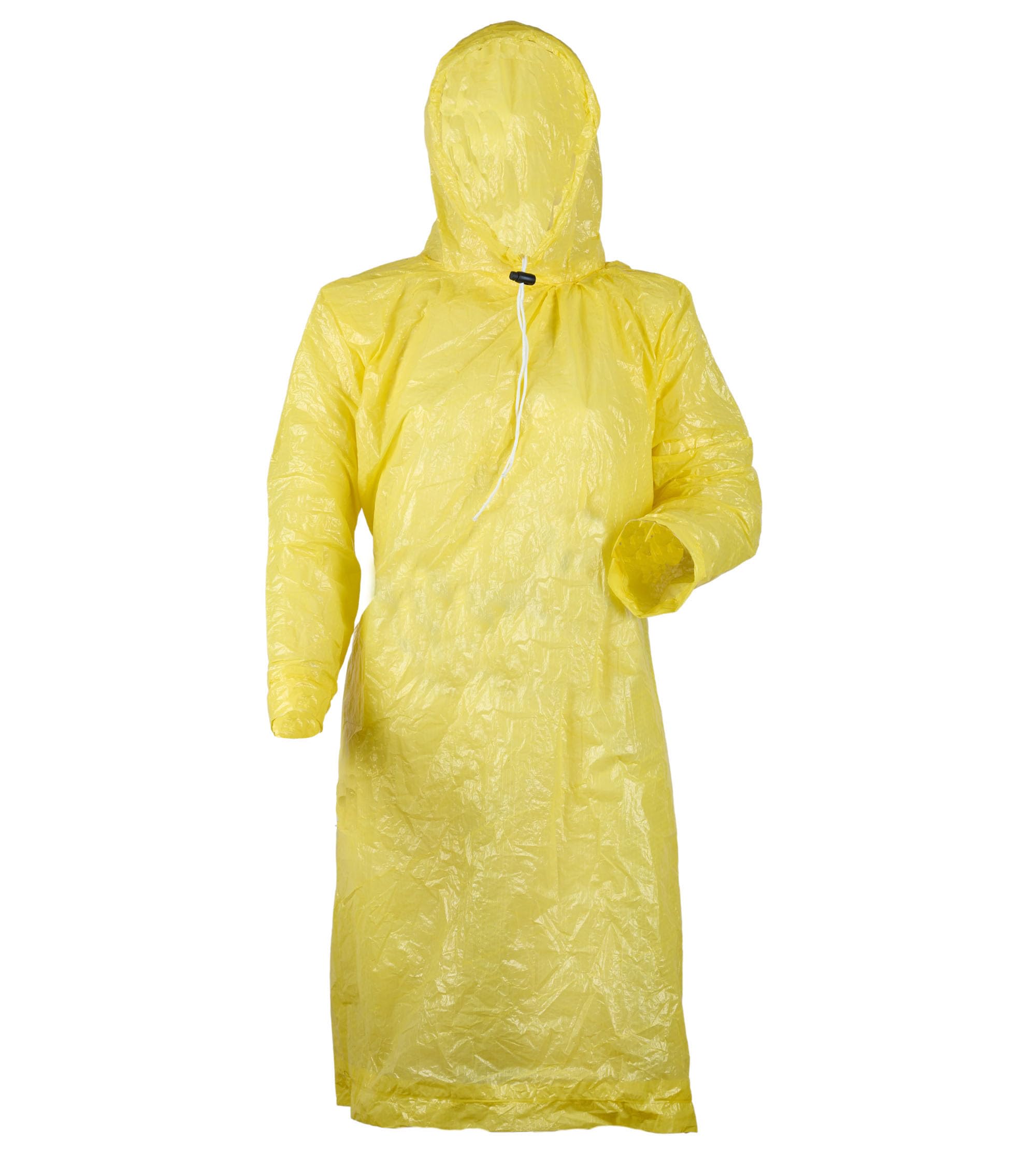 Premsons® Reusable Raincoat Poncho with Hood for Women & Men - Unisex Outdoor Rain Poncho for Adult Boys Girls - Waterproof Lightweight Packable One Size Fits Most Rainwear with Sleeves - Pack Of 3