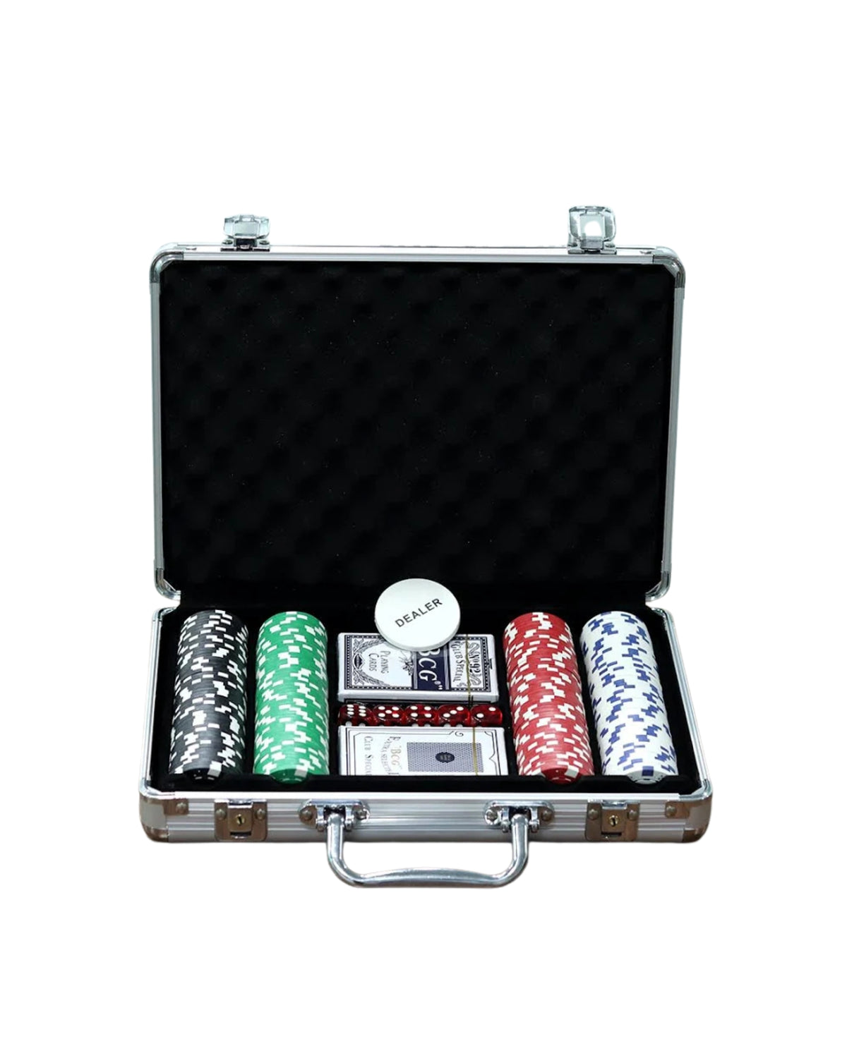 Premsons® Poker Game Set 200 Pcs with Playing Cards and Poker Chips for Family Games & Parties