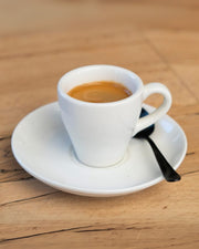 Premsons® Ceramic Coffee Cups with Saucers – Elegant Tea/Coffee Mug Set for Home & Office – Pack of 6