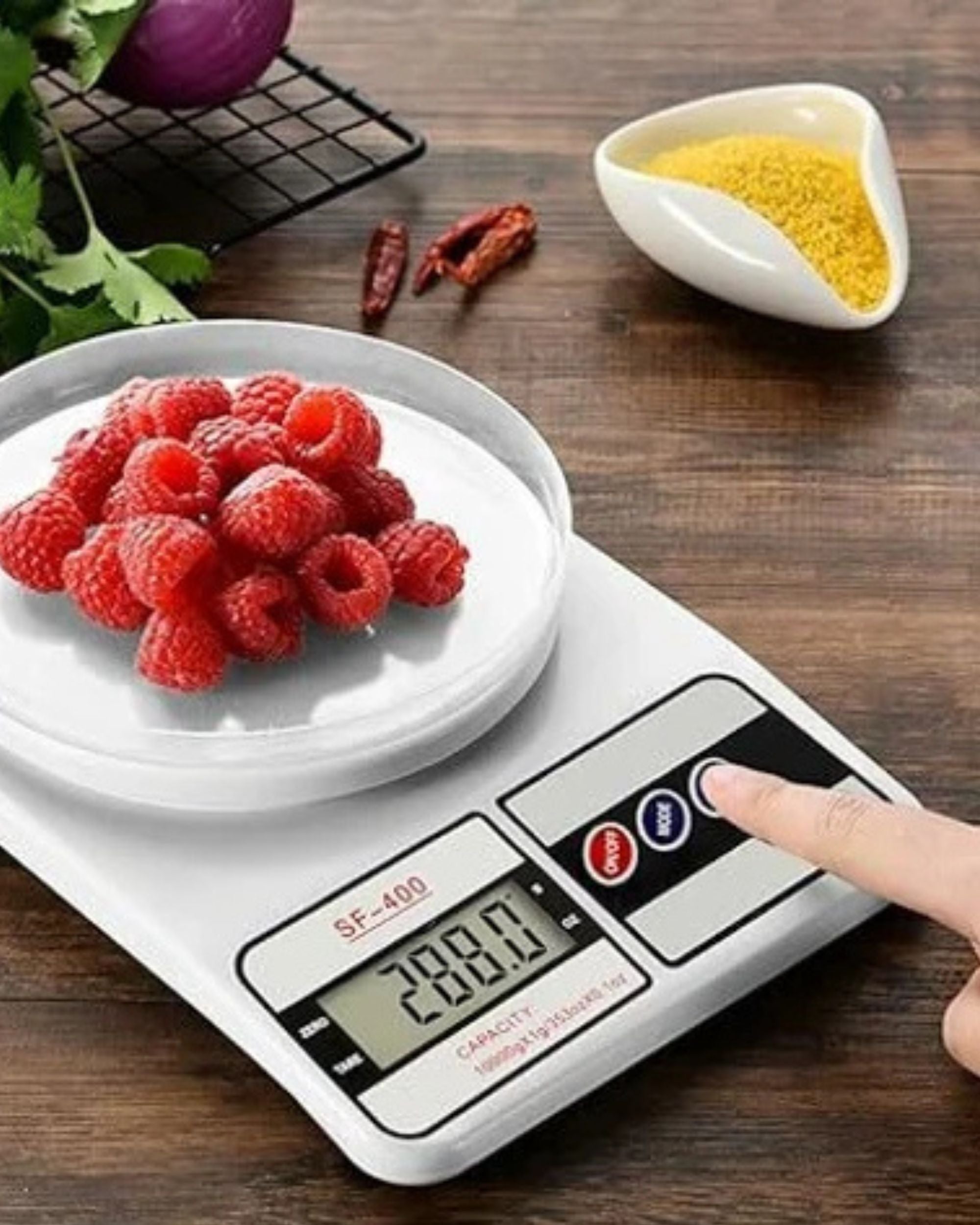 Premsons® Digital Kitchen Weighing Scale SF-400 – Multipurpose Portable Electronic Food Scale for Cooking, Baking & Meal Prep with LCD Display