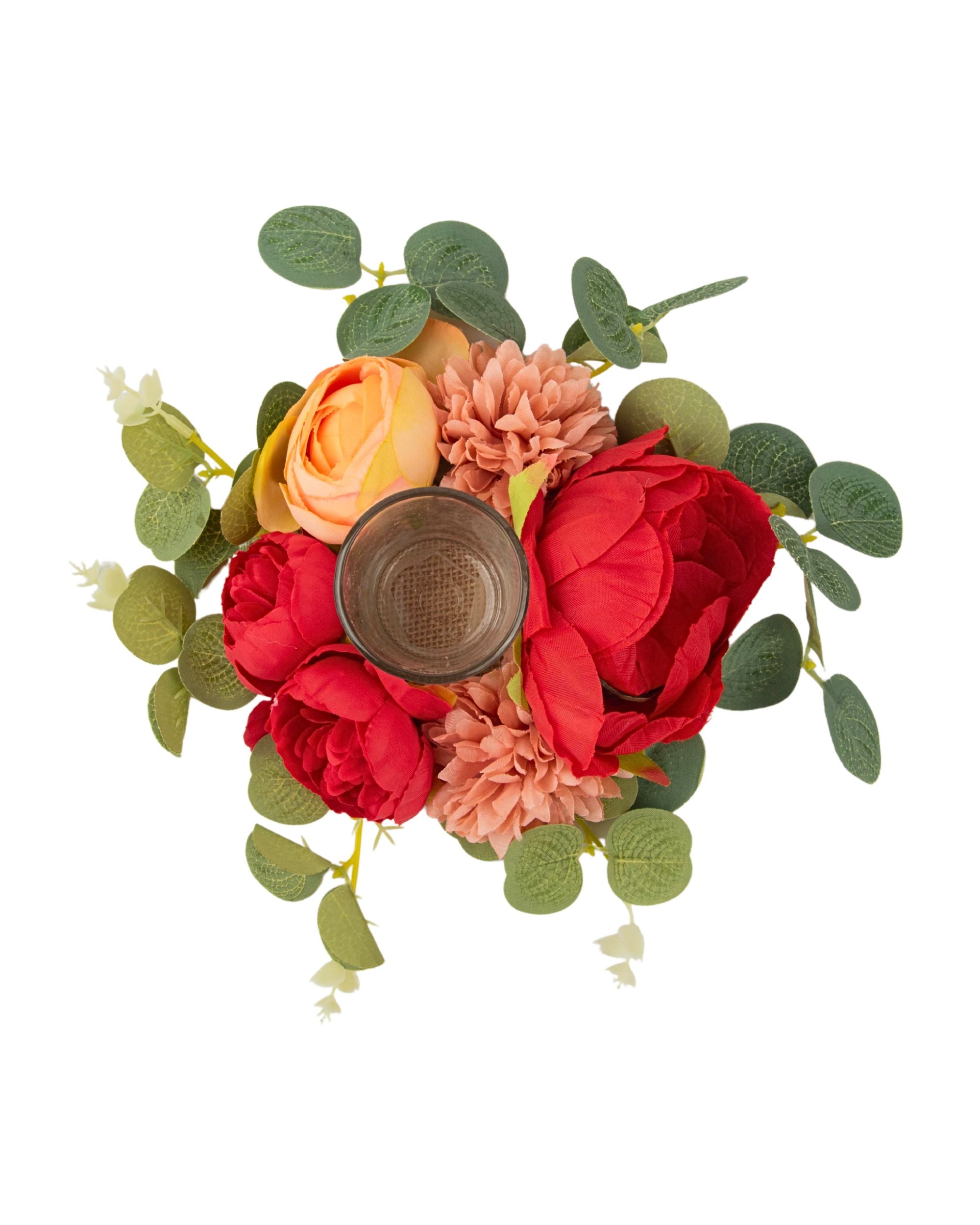 Premsons® Red Candle Holder – Perfect for Festive Seasons & Home Décor