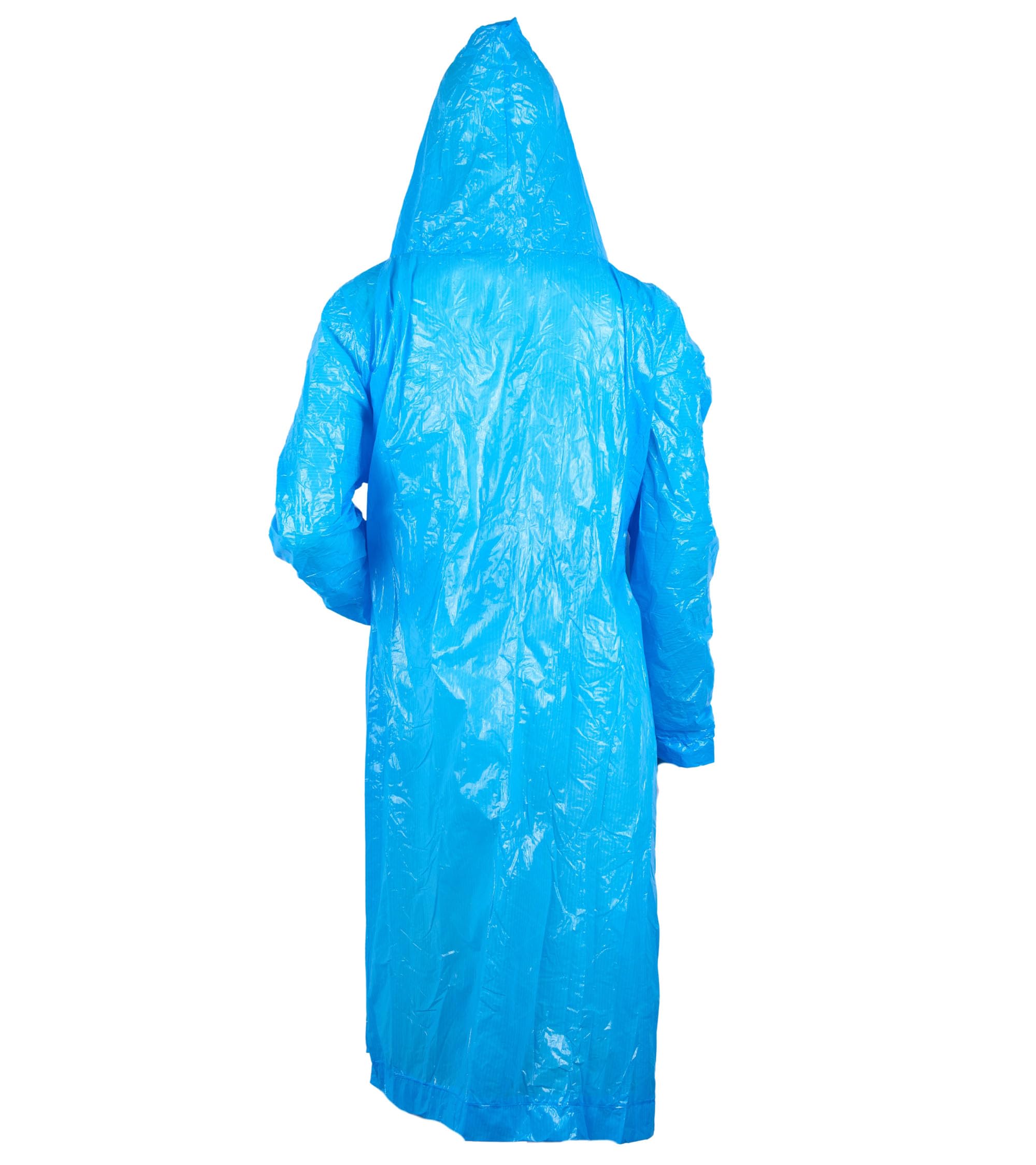 Premsons® Reusable Raincoat Poncho with Hood for Women & Men - Unisex Outdoor Rain Poncho for Adult Boys Girls - Waterproof Lightweight Packable One Size Fits Most Rainwear with Sleeves - Pack Of 3