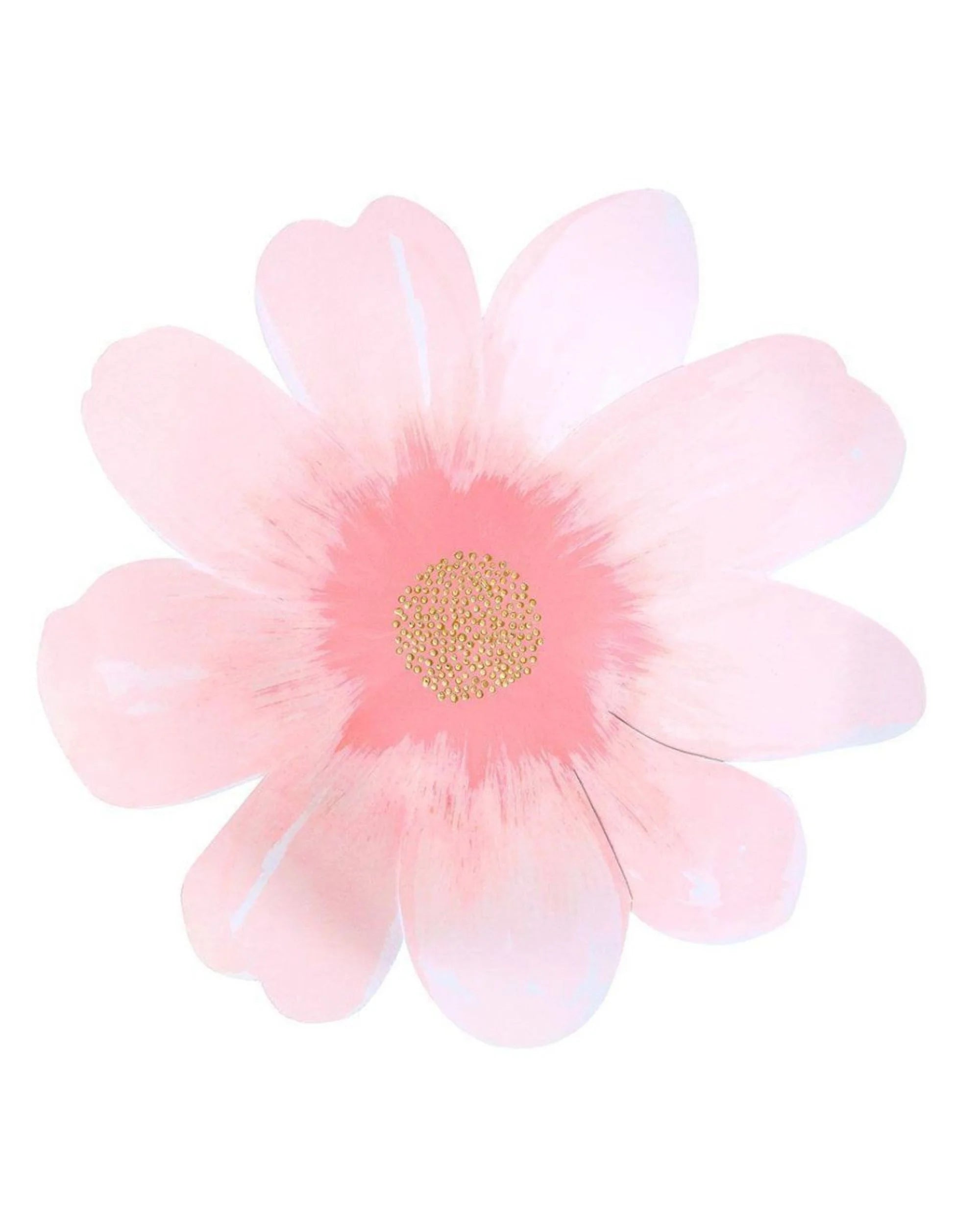 Premsons® Decorative Flower Party Plates – Disposable Plates for Birthdays, Anniversaries & Celebrations - Pack of 10