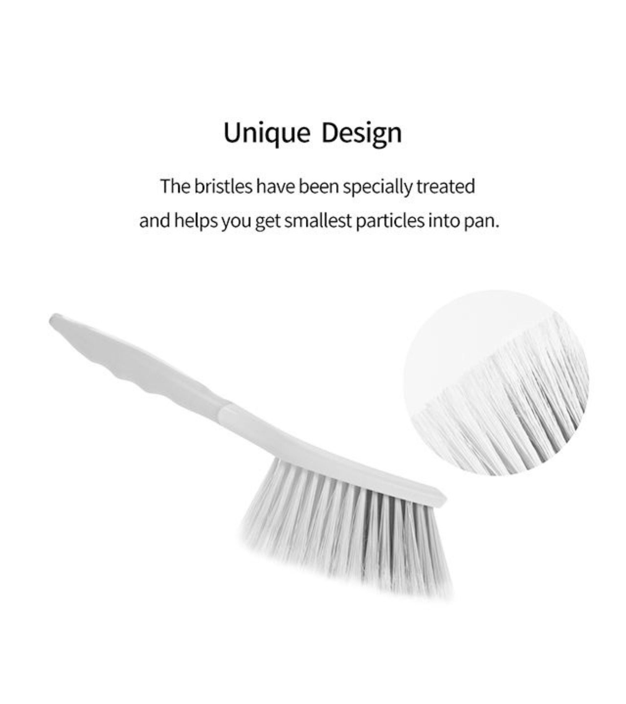 Premsons® Dustpan and Brush Set | Compact Cleaning Tool with Soft Bristles & Comfortable Grip – Ideal for Home, Kitchen, Office & Tabletop Cleanin