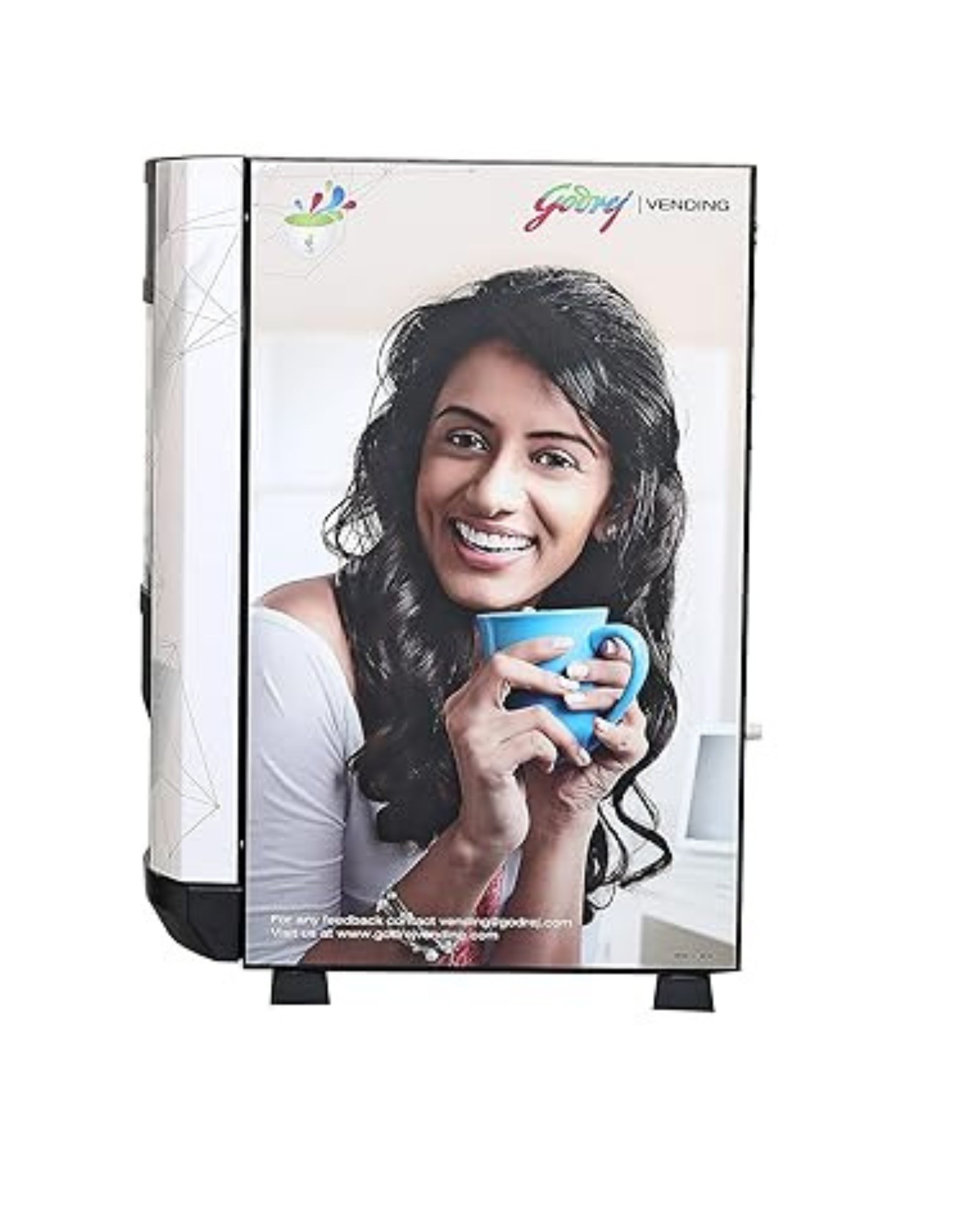 Godrej Minifresh 4400 Smart Coffee Tea Vending Machine Automatic Espresso Coffee Maker - Instant Brews Customizable Options Ideal for Home Office Immediate Hot Beverages at Your Fingertips