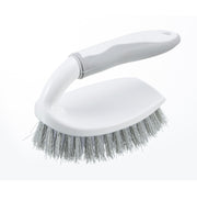 Premsons® Ergonomic Handheld Scrub Brush – Heavy-Duty Cleaning Brush with Non-Slip Grip & Stiff Bristles for Kitchen, Bathroom, Tiles, Floors, and More – Durable & Comfortable Design for Deep Cleaning