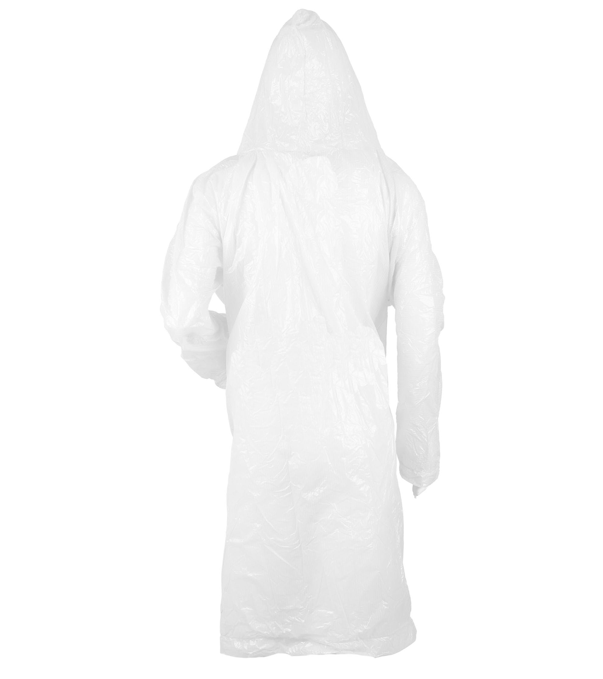 Premsons® Reusable Raincoat Poncho with Hood for Women & Men - Unisex Outdoor Rain Poncho for Adult Boys Girls - Waterproof Lightweight Packable One Size Fits Most Rainwear with Sleeves - Pack Of 3