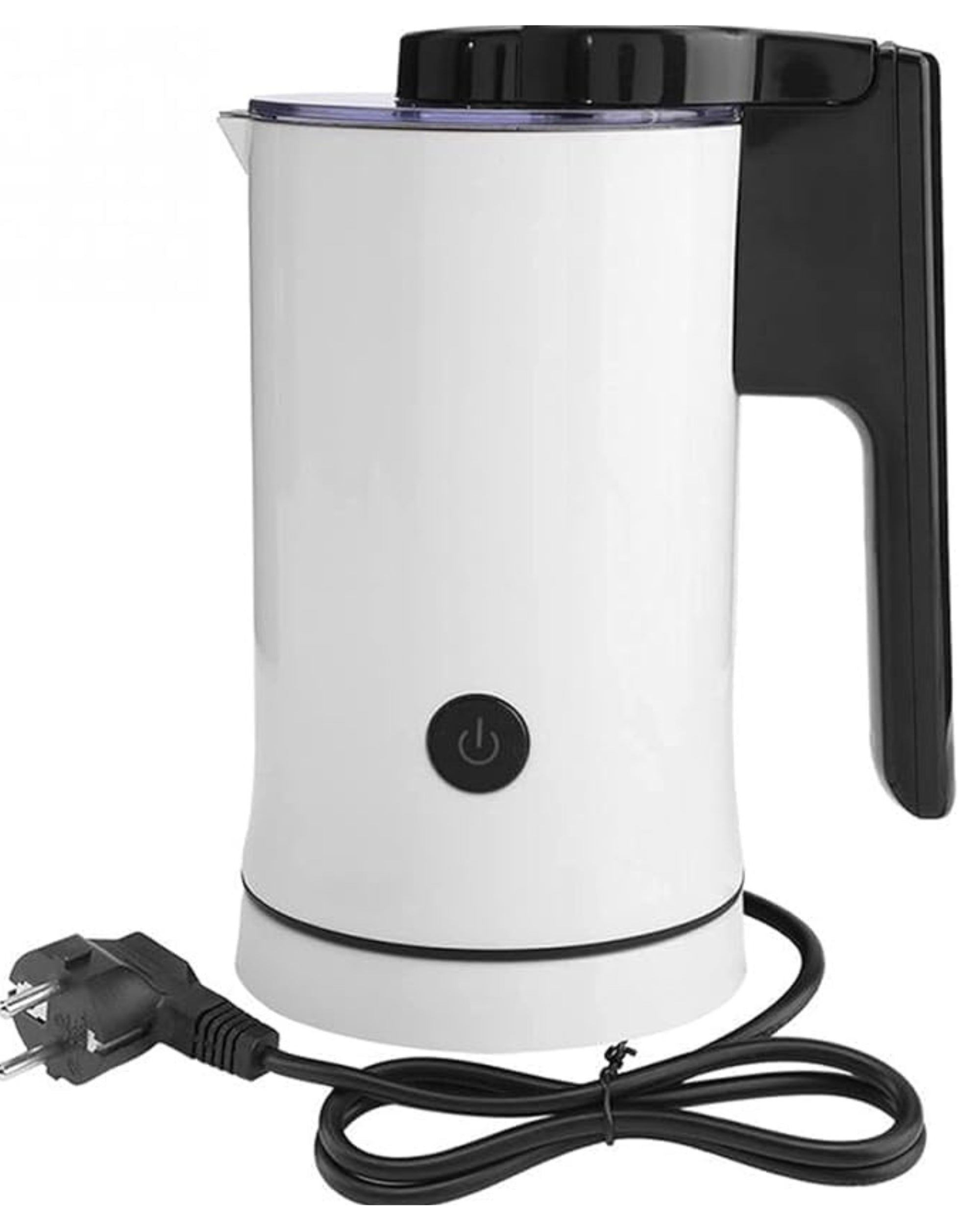 Premsons® 600W Electric Milk Frother & Steamer Multifunctional Coffee Foam Maker with Hot & Cold Functionality - Perfect for Home Use (White)