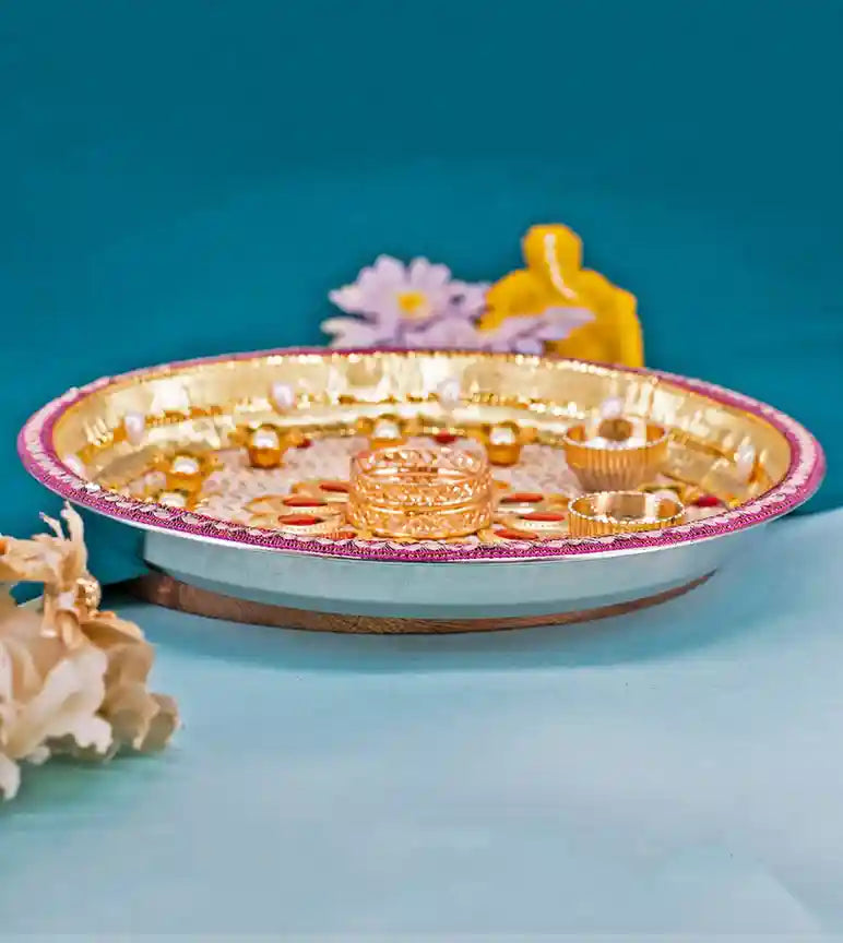 Premsons® Royal Radiance Pooja Thali – Complete Setup for Puja Needs