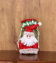 Premsons® Santa Drawstring Stocking Gift Bag – Festive Treat & Gift Packaging - Pack of 1
