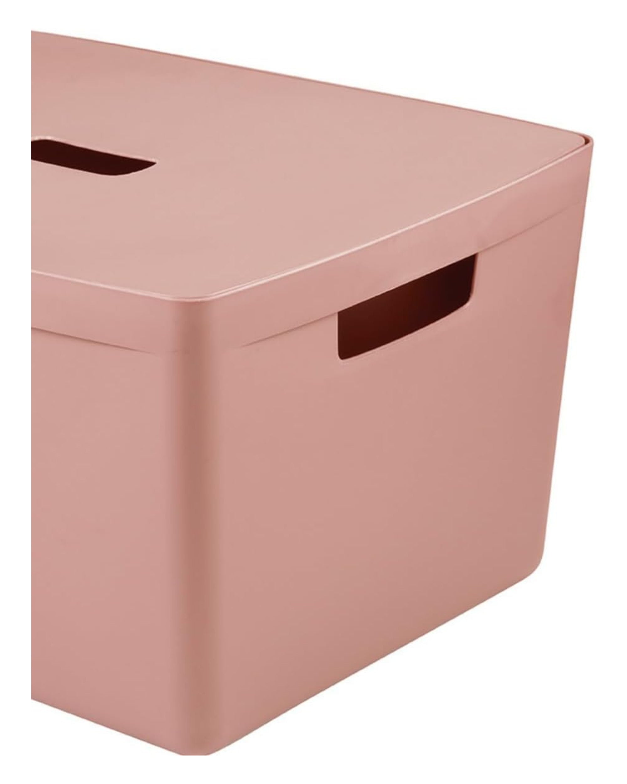 Premsons® 39 Ltr Plastic Storage Box with Lid – Multipurpose Organizer for Kitchen, Bedroom, Bathroom & Office – Stackable Storage Container for Clothes, Toys & Toiletries