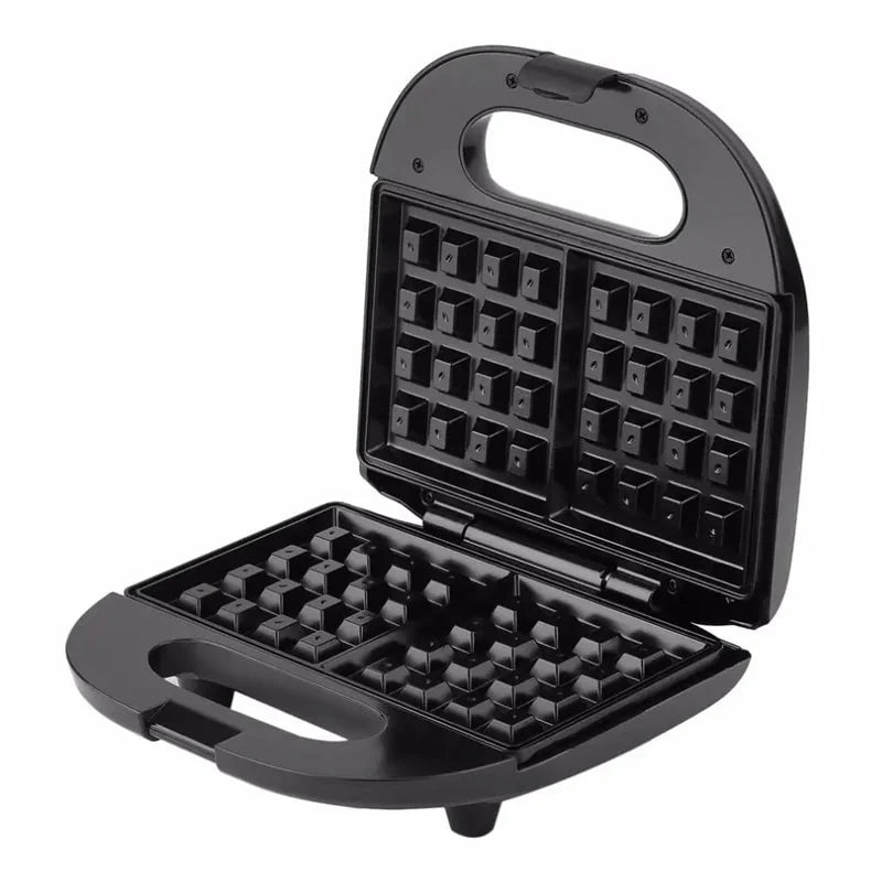 Premsons® SK-08072 Electric Waffle Maker | Non-Stick Plates, Quick Heating, Indicator Lights, Compact & Easy to Clean