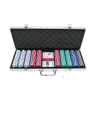 Premsons® Poker Game Set 500 Pcs with Playing Cards and Poker Chips for Family Games & Parties