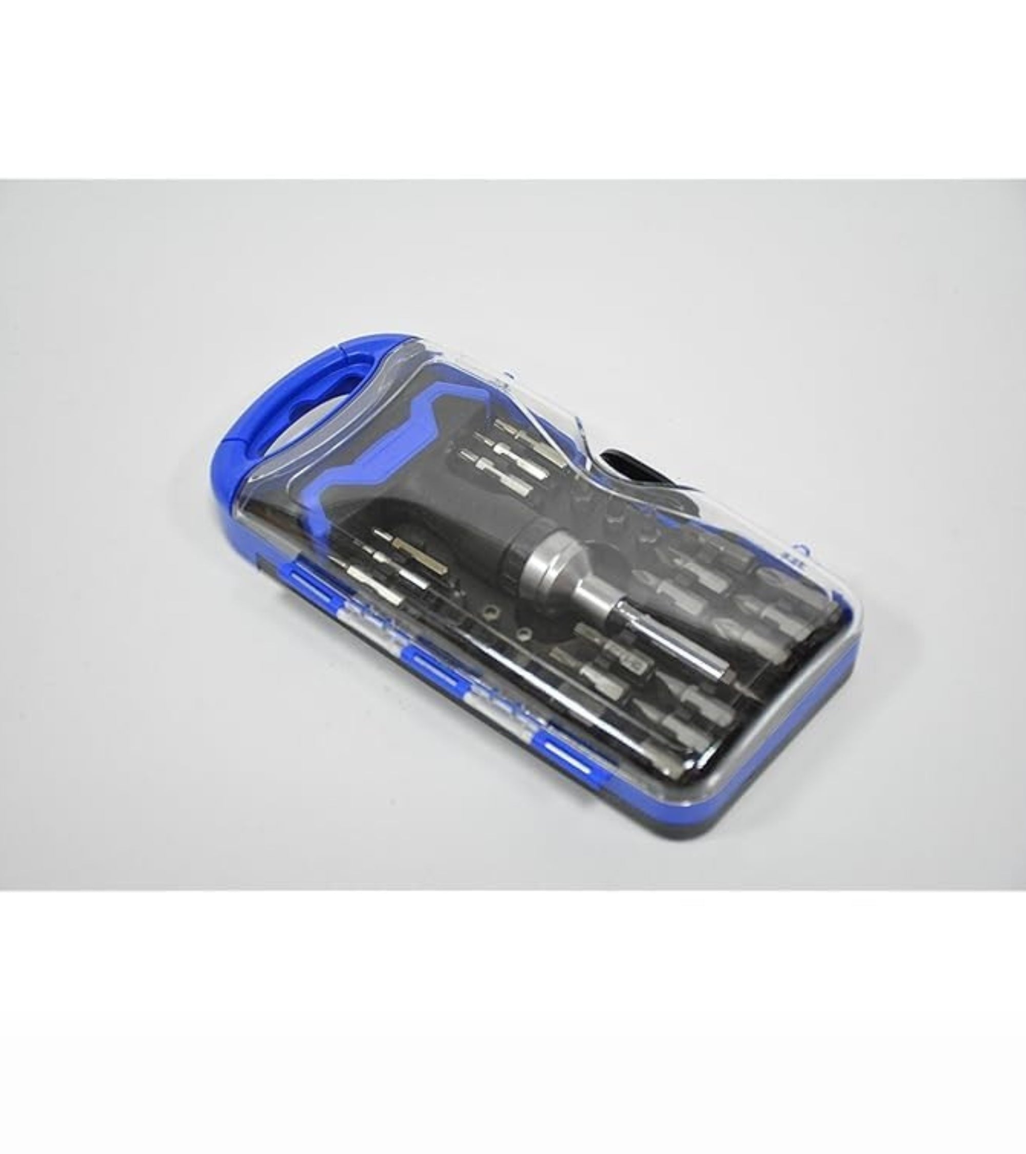 Premsons® 26-in-1 Ratchet Screwdriver and Precision Bit Set – Magnetic Multi-Purpose Toolkit with Ergonomic Handle for Home, Office, Electronics & DIY Projects – Compact Design – Blue
