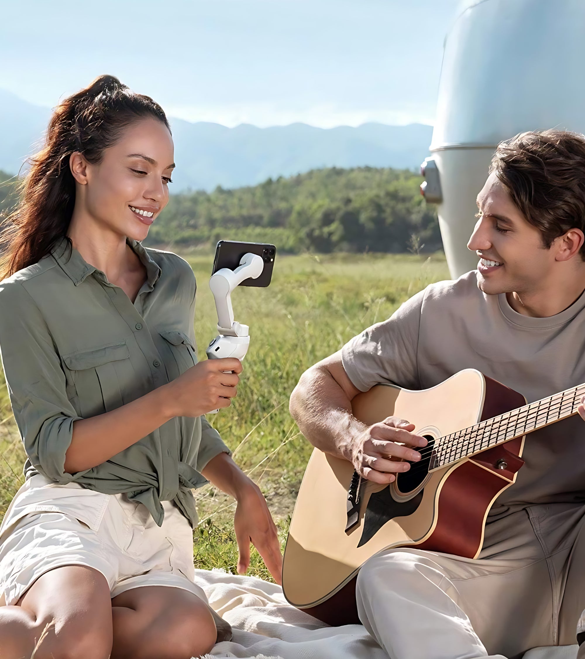 DJI Osmo Mobile Smartphone Gimbal – 3-Axis Foldable Handheld Stabilizer for Vlogging, YouTube, Reels & Cinematic Videos