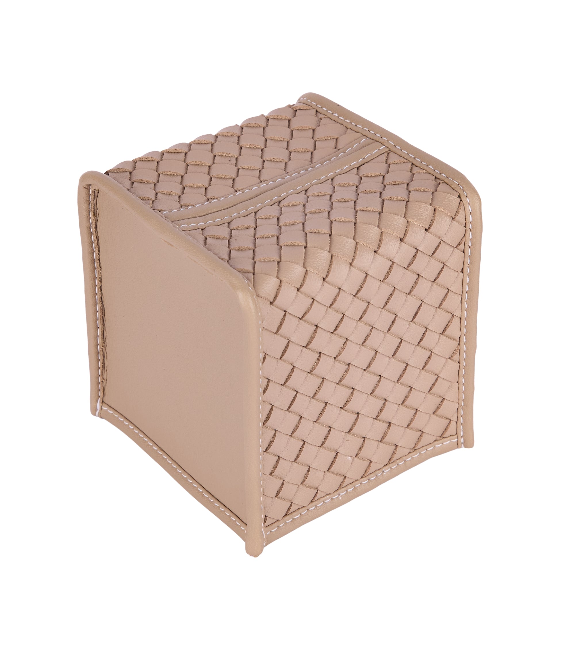 Premsons® Elegant Tissue Sleeve Cover – Stylish & Compact Tissue Holder for Home, Office, and Car(Beige)