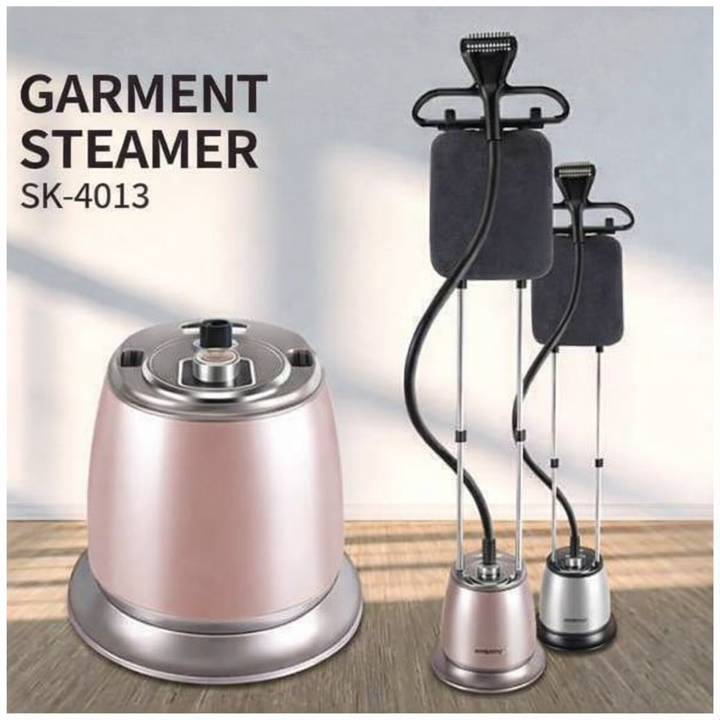 Premsons® SK-4013 Portable Handheld Garment Steamer -pink| Quick Heat, Powerful Steam, Easy Wrinkle Removal